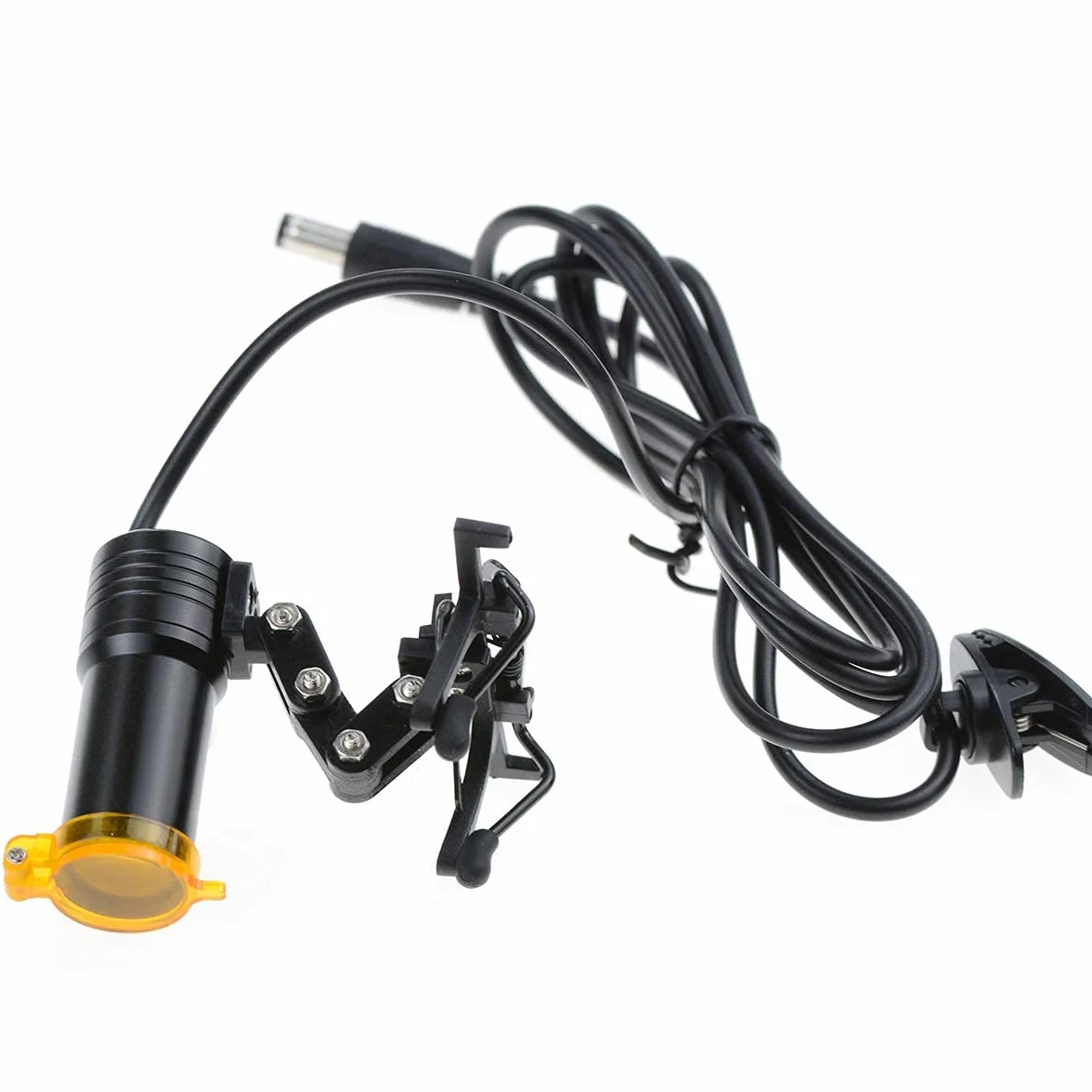 Lupa con Luz LED 5W Portátil con Clip de Metal para Lupas Binoculares
