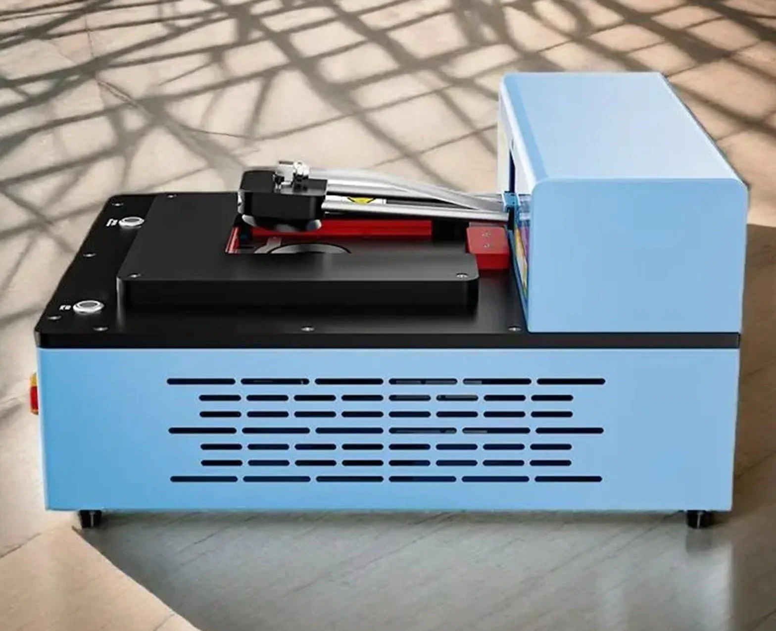 Máquina separadora de pantalla automática inteligente TBK 288 con control inteligente y bomba de vacío incorporada.