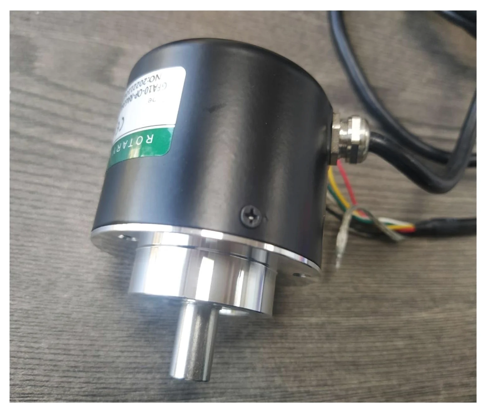Encoder Rotatorio, Codificador Incremental Fotoeléctrico 5810 Diámetro Exterior 58 Mm Diámetro Del Eje 10 Mm 100-2500 Pulso(2000PPR)