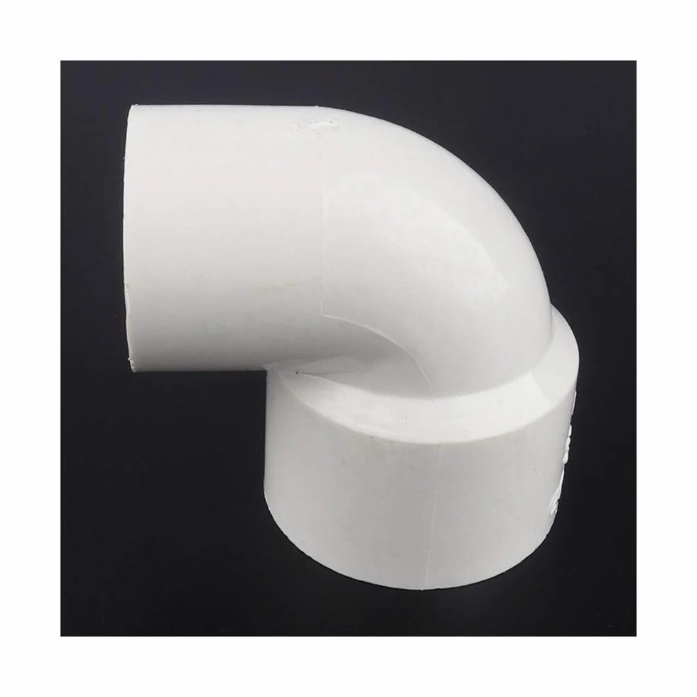 Accesorio de tubería de PVC, Conector de acoplamiento 1 pieza Juntas de codo reductoras de PVC Acuario Tanque de peces Accesorio de riego agrícola Conectores de tubería de agua for jardín Conductos(11