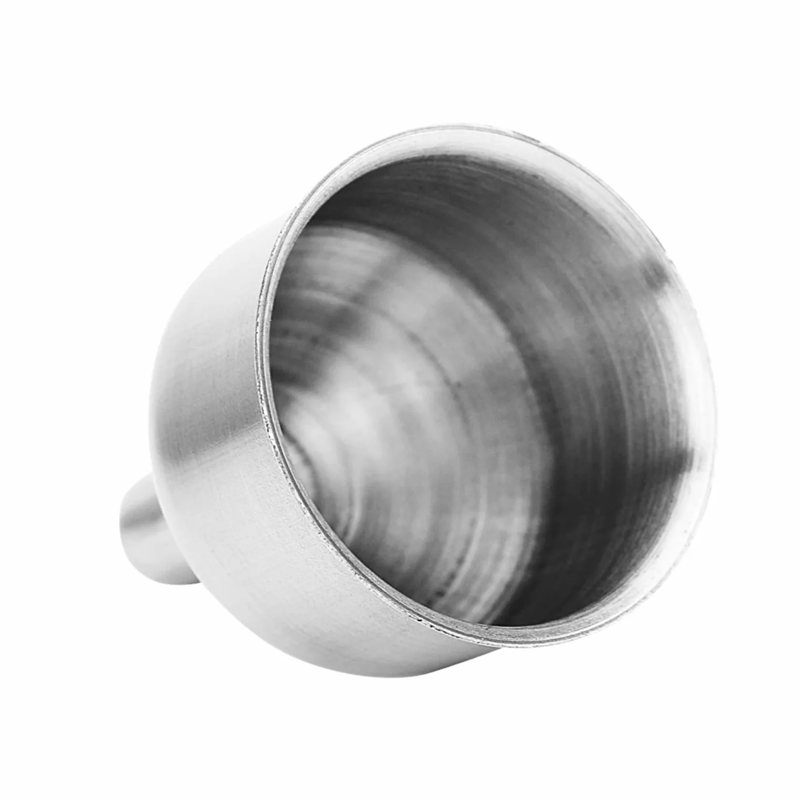 Funnels (hogar y Cocina) Embudos de Boca pequeña for llenar petaca, Botellas de Boca Estrecha, Mini Embudo de Frasco de Vino de Barra de Acero Inoxidable