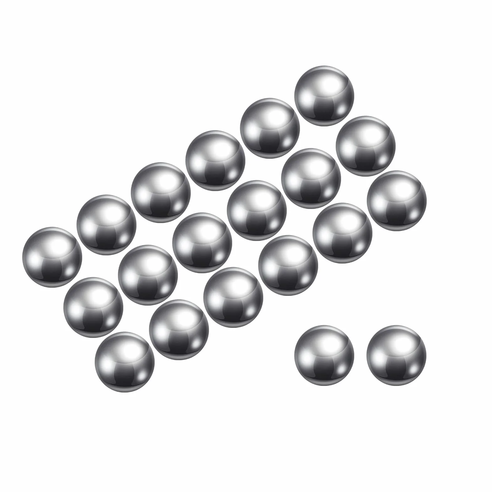 Bolas de Rodamiento de Acero al Carbono 16mm - Precisión Pulidas Espejo 50 Piezas