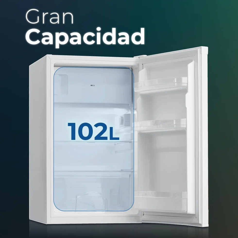 SVAN Frigorífico Refrigerador Blanco SR85501EC 102 L Puerta Reversible Clase E