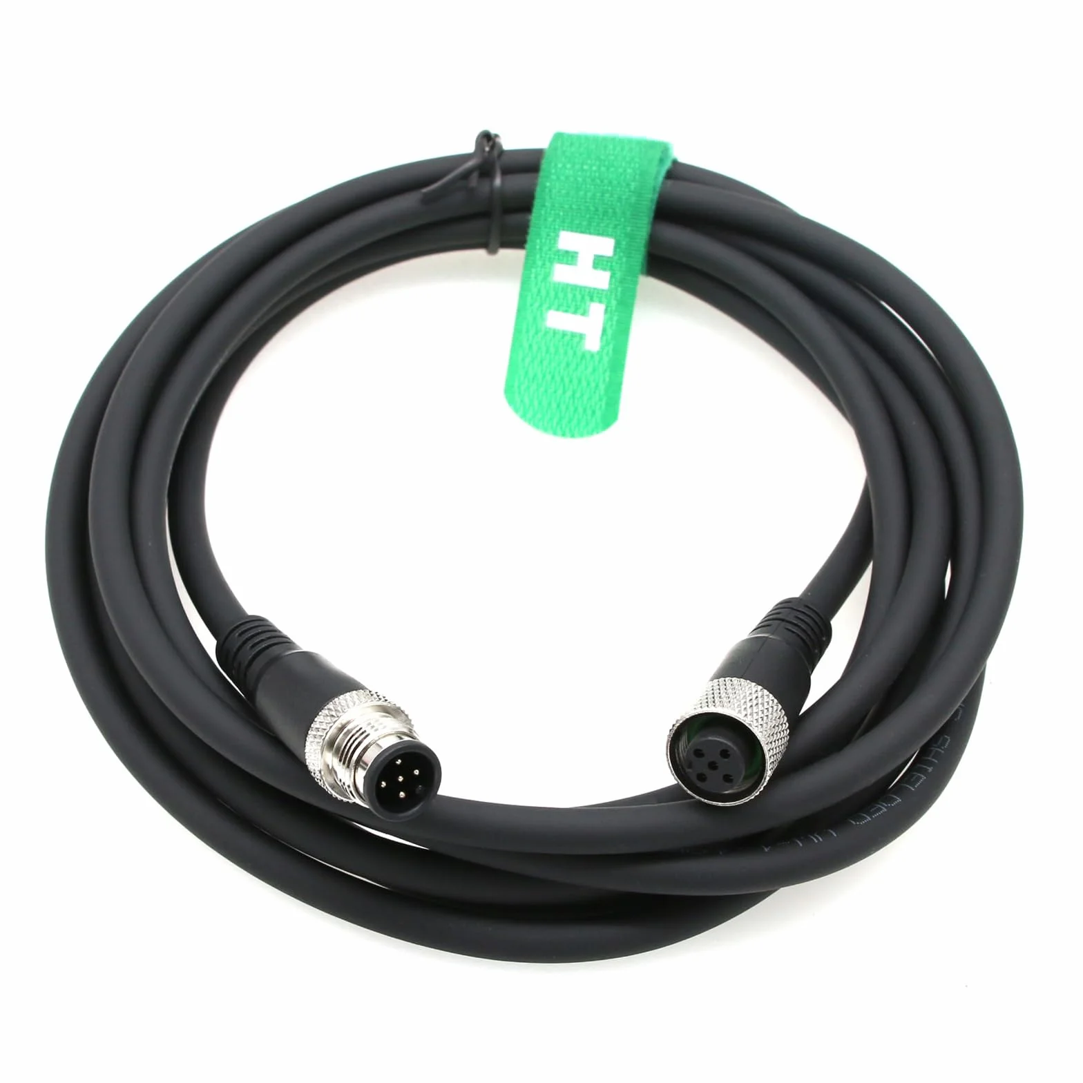 HangTon M12 A Código 5 Pin Macho a 5 Pin Hembra Actuador de Aviación Sensor Cable Blindado de Señal para Controles Industriales Dispositivo