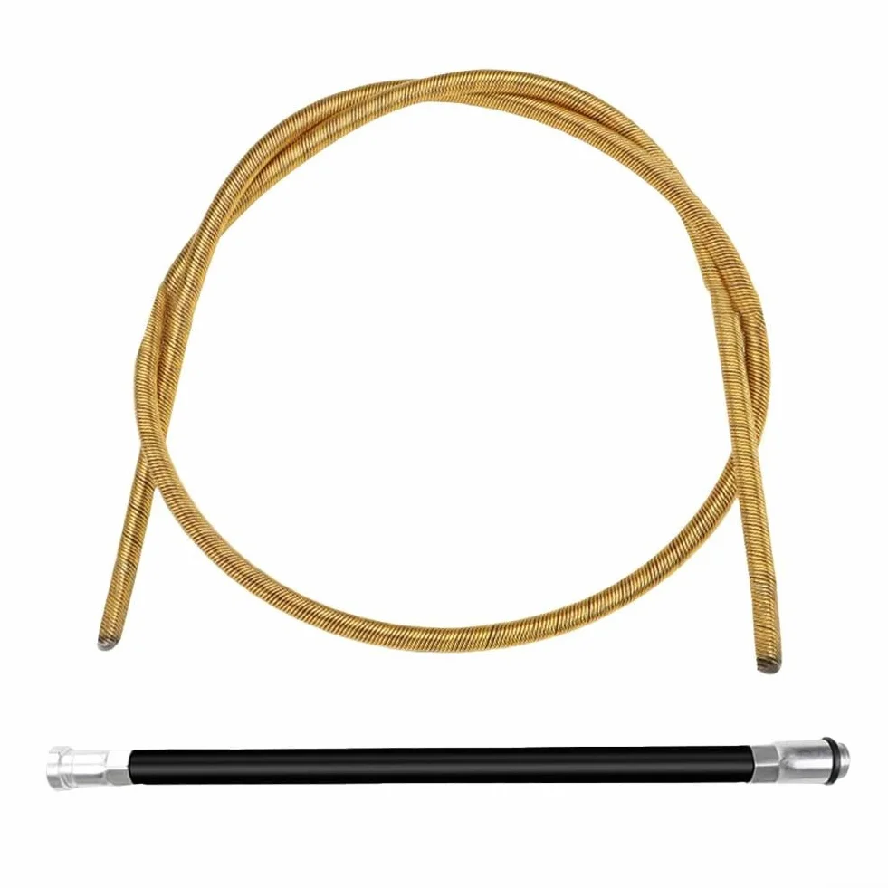 Repuesto Eje de Transmisión 1085mm Lijadora Paneles Yeso Porter, Alambre Acero Flexible con Funda Protectora