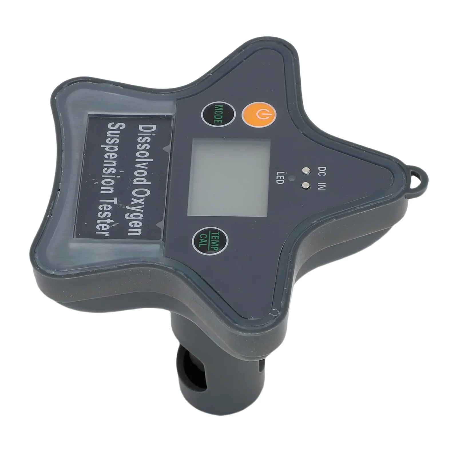 Sxhlseller Probador de Oxígeno Disuelto Bluetooth, Monitor Multiparámetro Impermeable de Calidad del Agua para Hidroponía y Acuarios con Exportación de Datos de Teléfonos Inteligentes en Tiempo Real