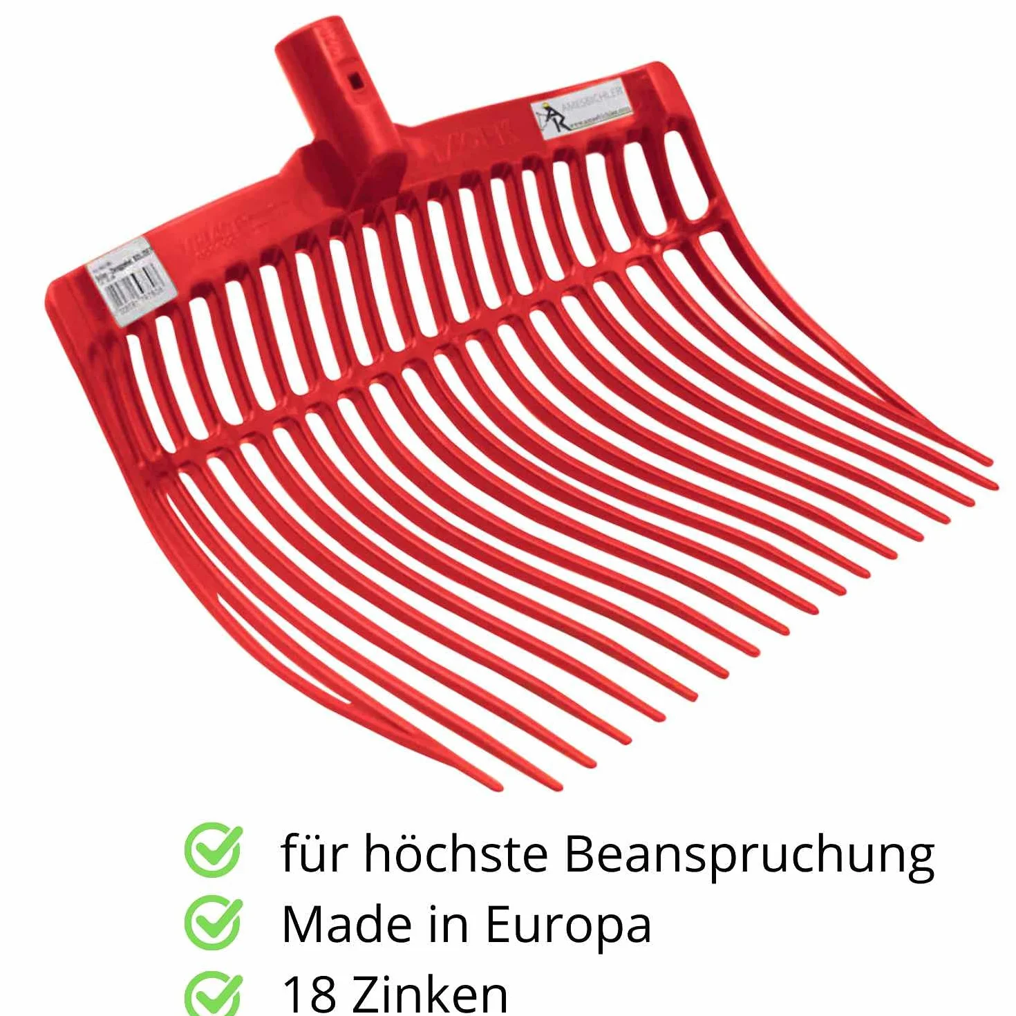 Bolle Tenedor extra ligero irrompible flexible Rojo Horca Mist