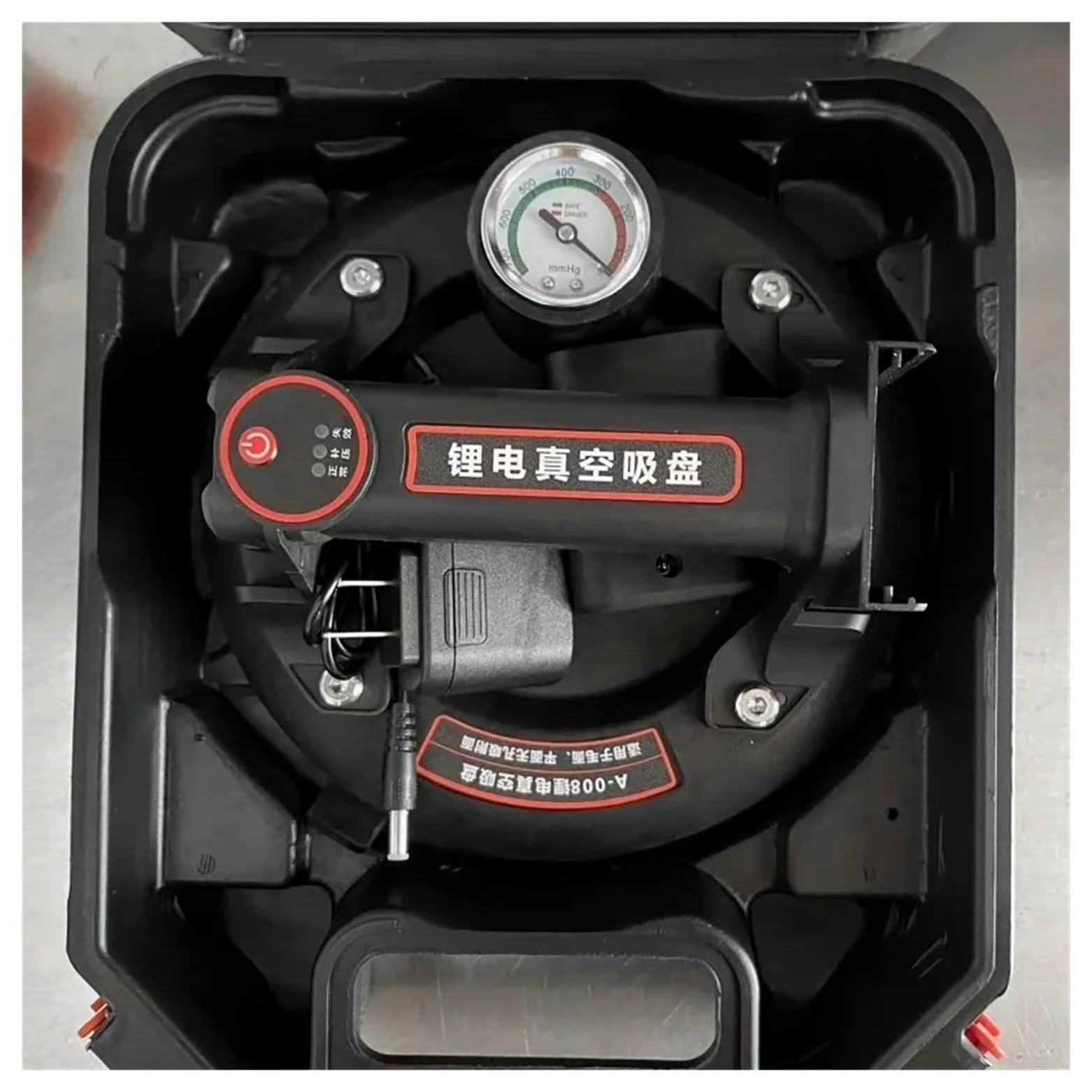 Ventosa para vidrio, Ventosa de vacío eléctrica de doble capa con capacidad de carga de 200 kg, elevador de vacío de alta resistencia for baldosas de granito y vidrio, ventosa industrial Para azulejos
