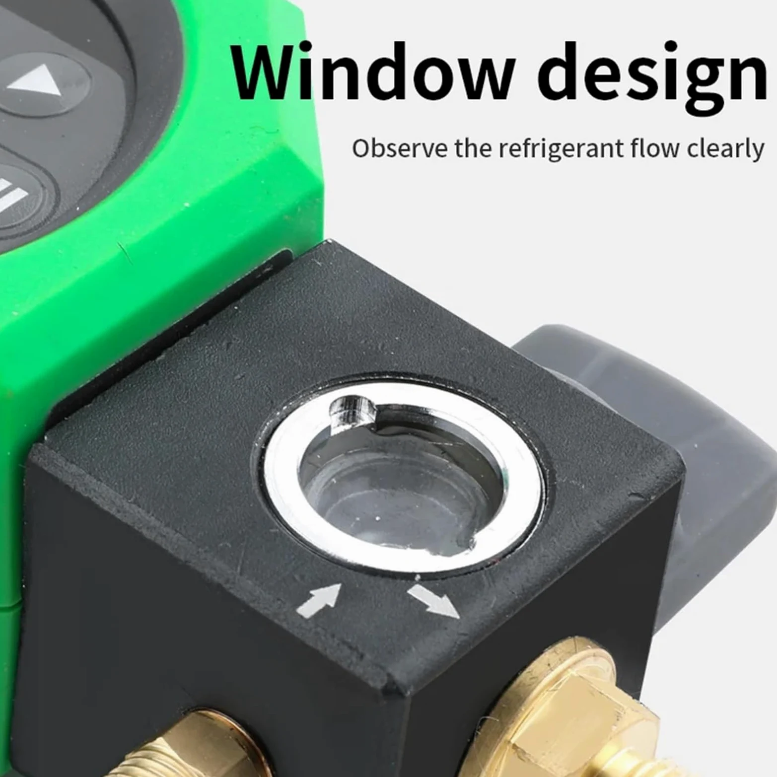 Generic Vacuómetro Industrial Digital de Alta Precisión para Tareas de Refrigeración con Pantalla Retroiluminada y Batería Recargable para Profesionales de HVAC