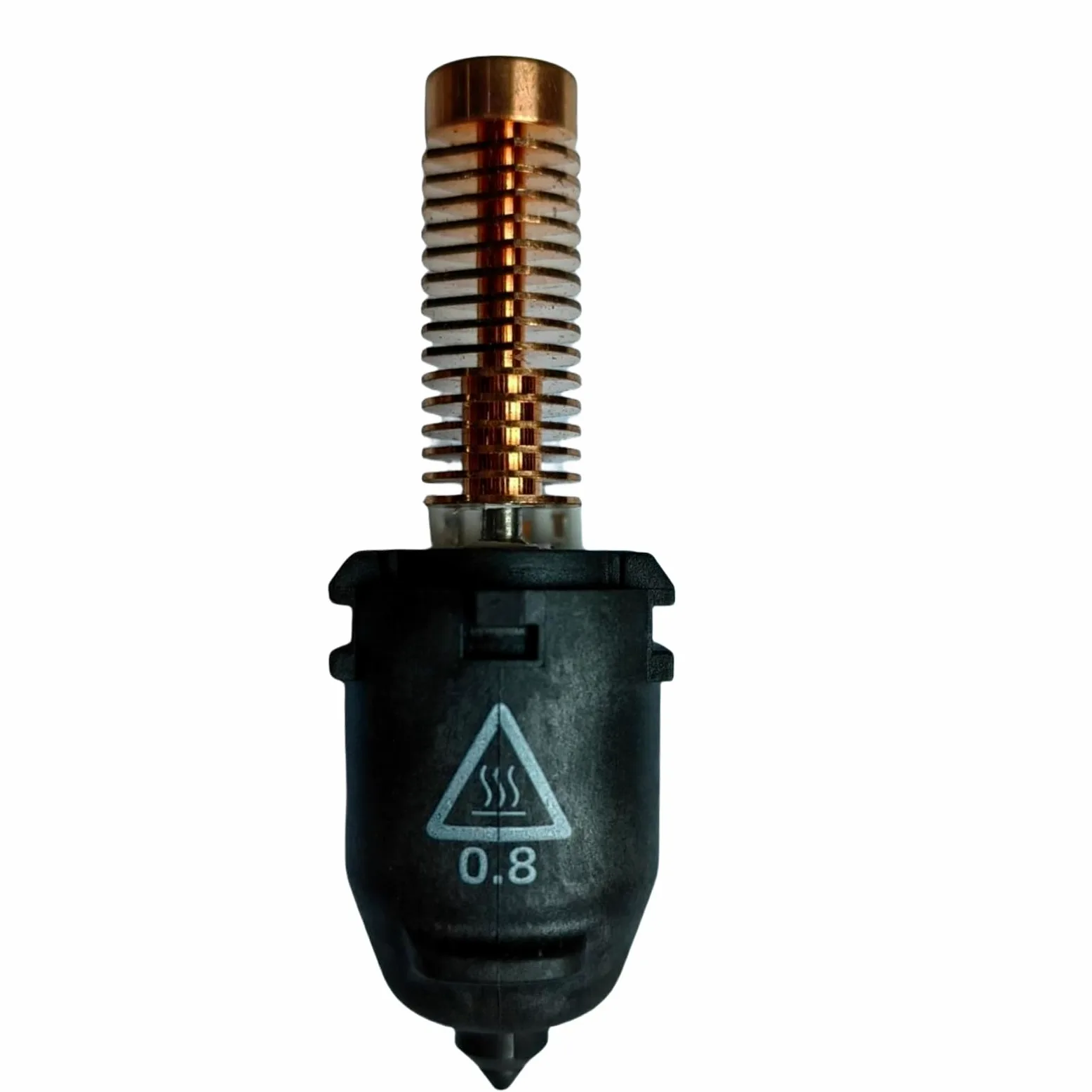 Boquilla de impresora 3D para AD5M 5M 280 ℃ y velocidad de impresión rápida 0, 25/0, 4/0, 6/0, 8 mm boquilla de extrusión