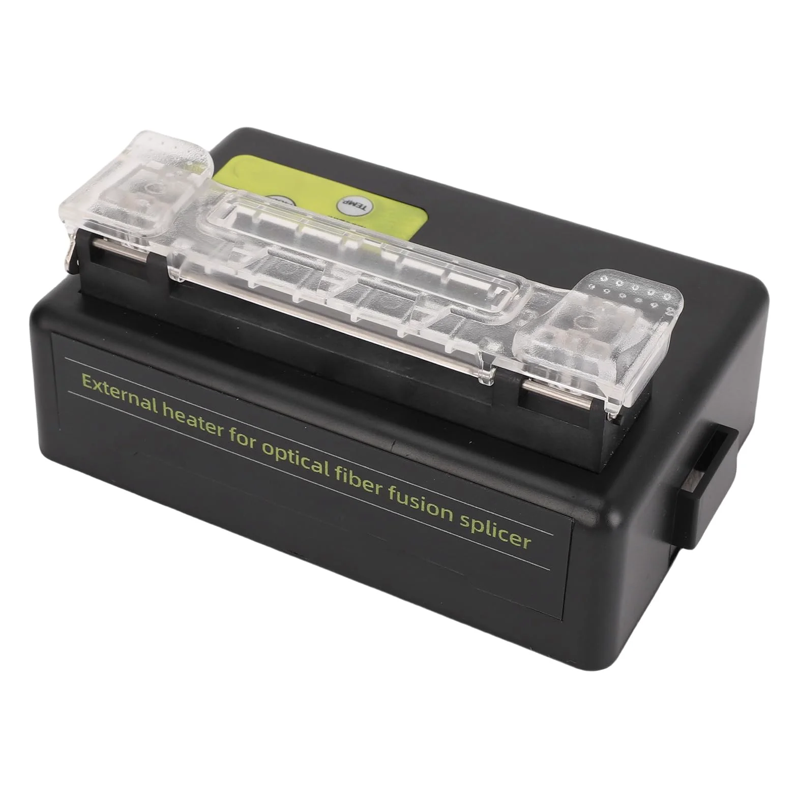 Keenso Empalmador de Fusión Calentador Externo Función Automática Ajustable para Empalme de Fibra óptica de Alta Eficiencia Aluminio 1 Unidad