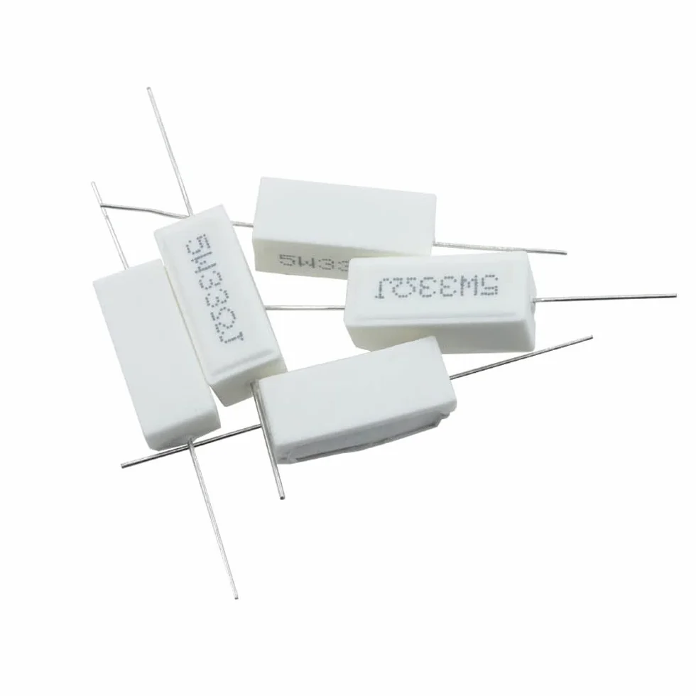 5W 5.1K Resistor de Cemento Cerámico 5% 10pcs