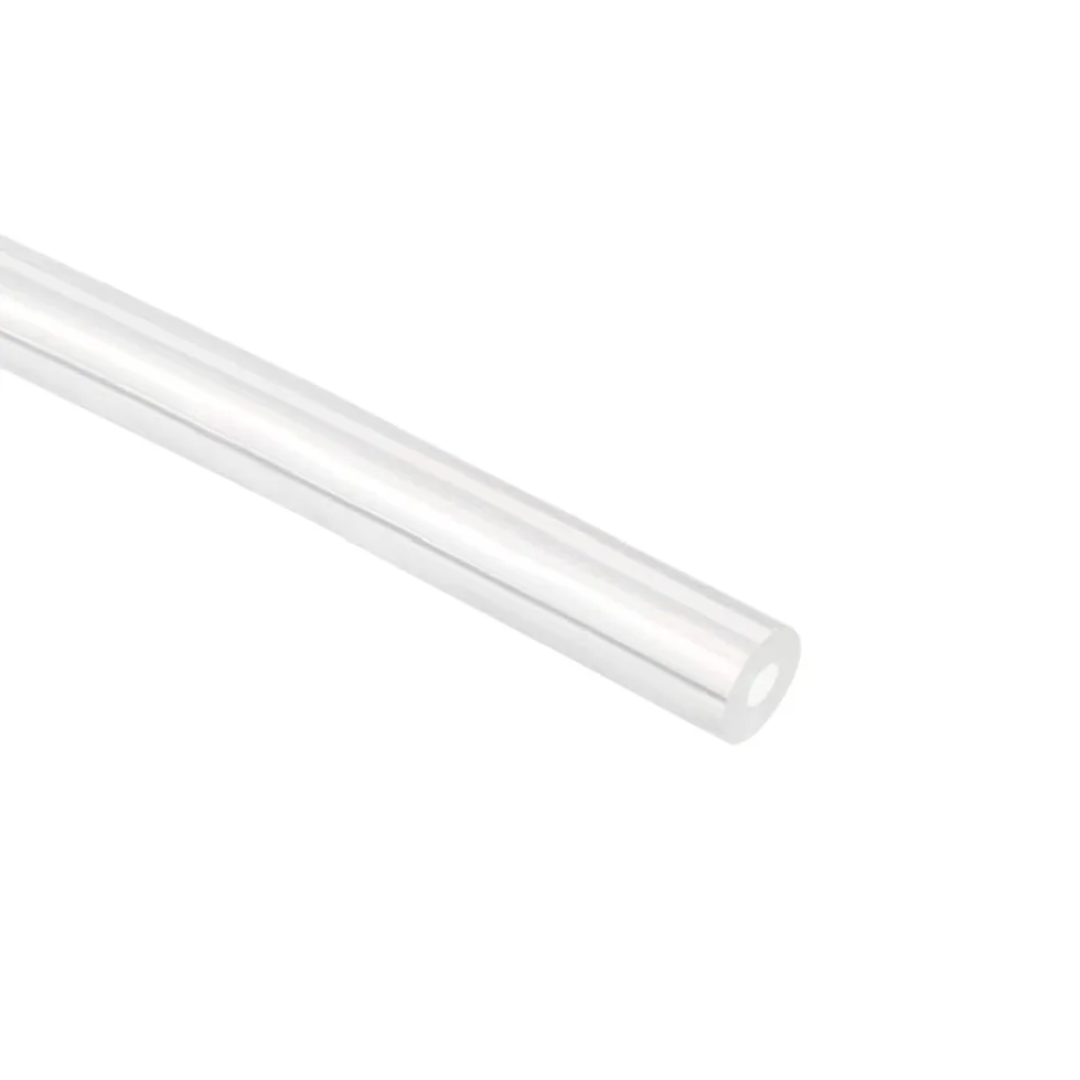 Tubo de silicona de 1/2 pulgada de diámetro interior, tubo de silicona de grado alimenticio de 1/2 pulgada de diámetro interior x 3/4 pulgadas de diámetro exterior de 25 pies, tubo de