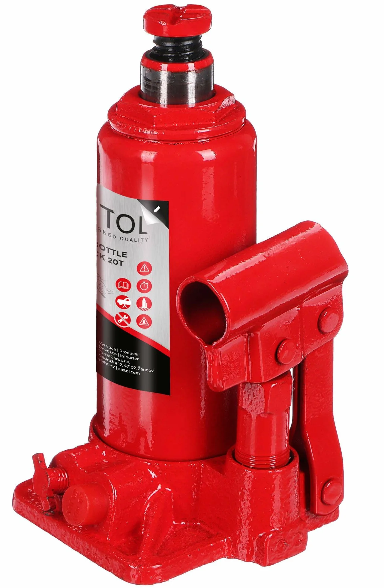 Gato hidráulico SX 20T 20 toneladas Acero Tornillo Ajustable
