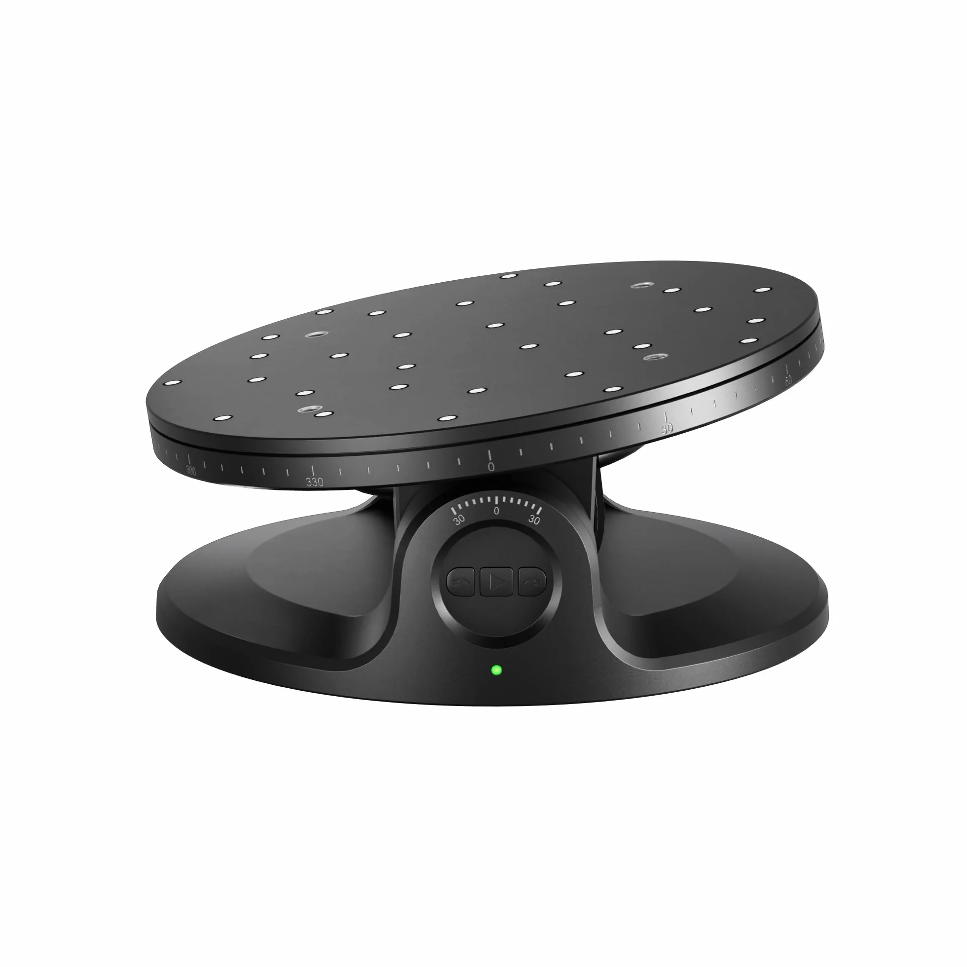 Revopoint Mesa giratoria doble eje, fácil capturar datos 3D detallados de objetos pequeños a medianos para escaneo 3D preciso, compatible con MIRACO/POP3 PLUS/INSPIRE 2/MetroX/MetroX Pro/MetroY Pro