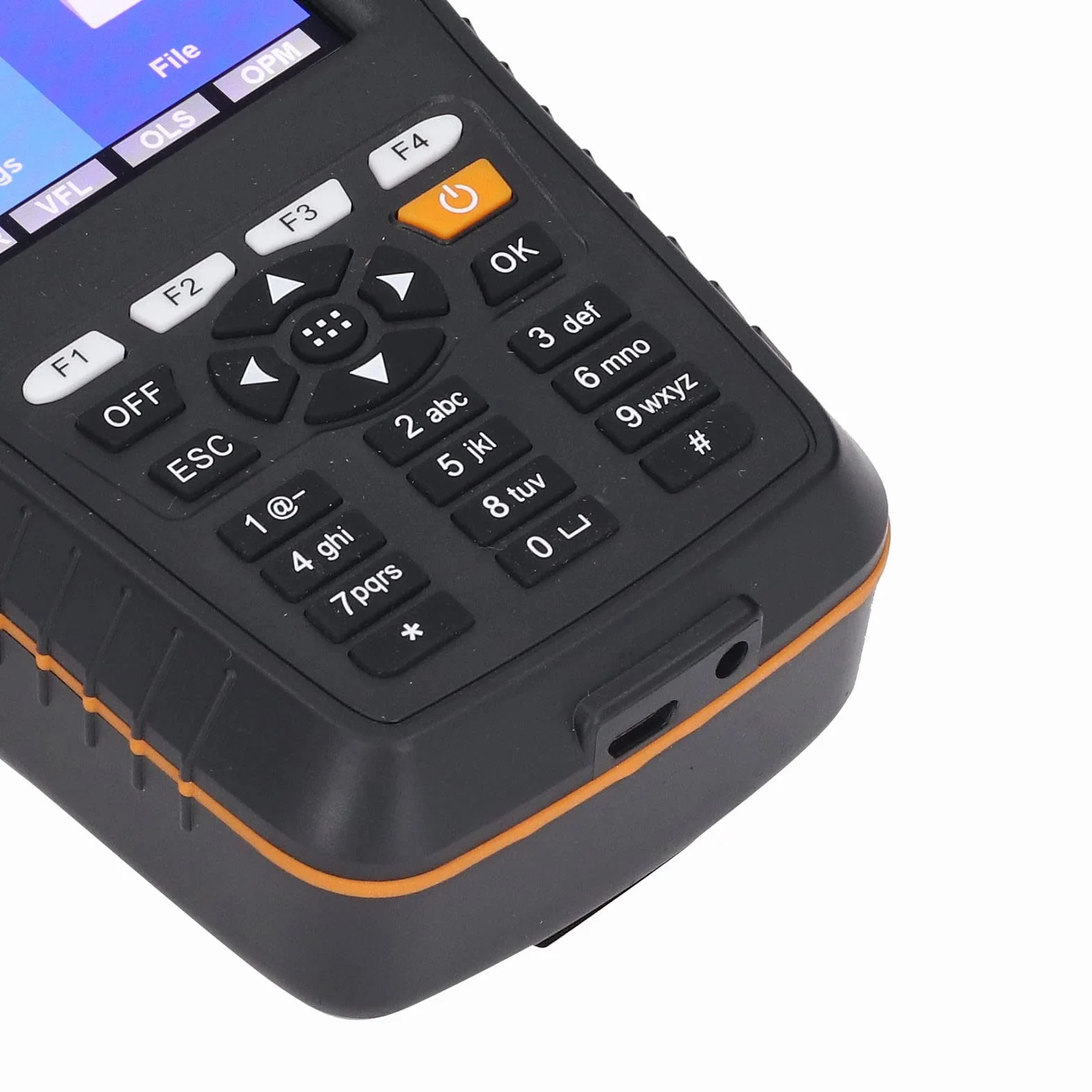 Probador de Fibra óptica OTDR, Reflectómetro de Dominio de Tiempo óptico 4 en 1 Localizador Visual de Fallas Kit de Herramientas de Fibra óptica OTDR FTTH con VFL OPM OTDR OLS