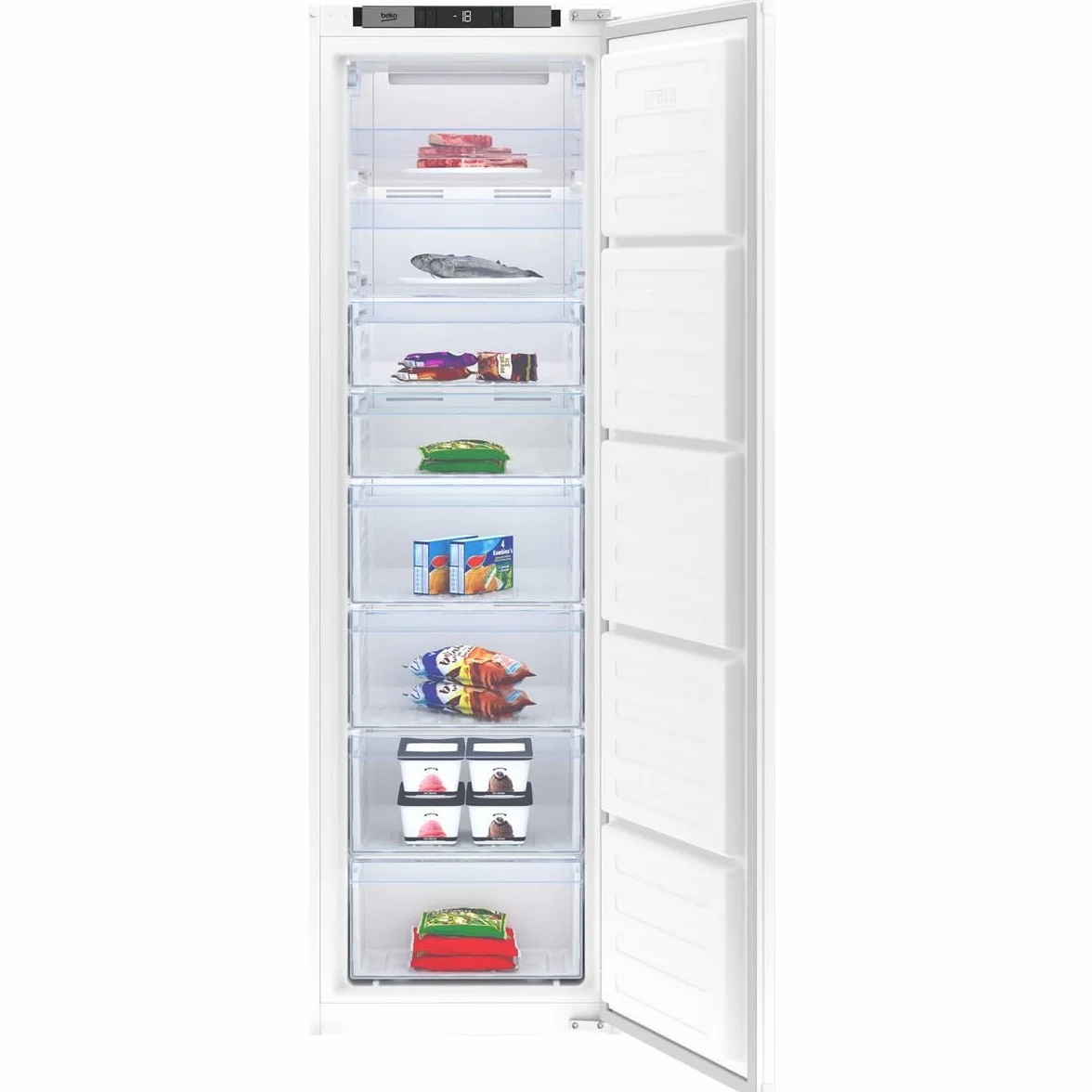 Beko BFNA247E40SN Congelatore Incasso