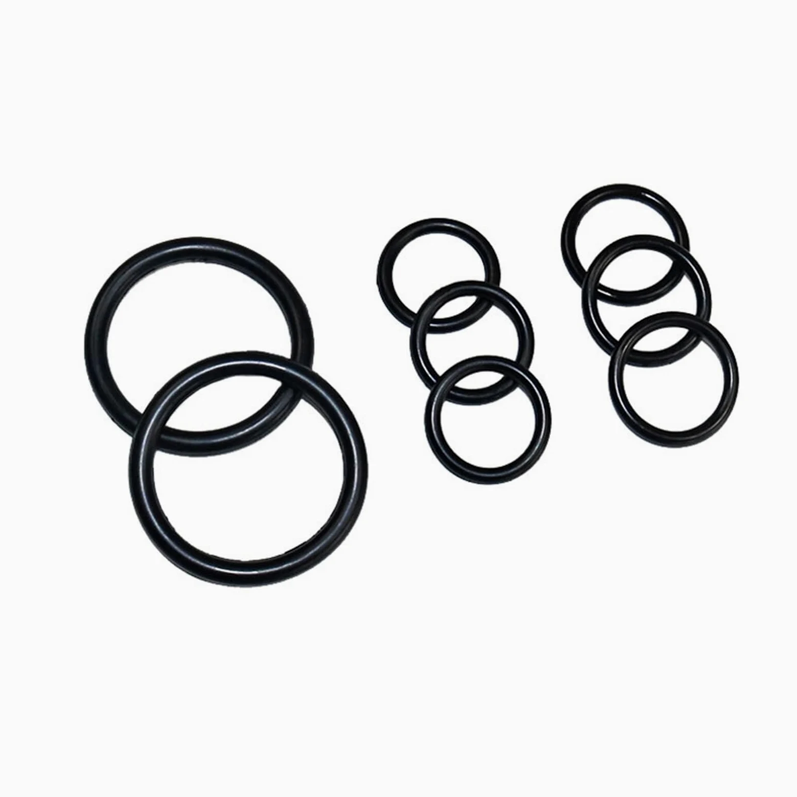 Piezas de hardware 250 unids/caja NBR Kit de anillo de sellado Espesor 1/1,5 mm Caucho de nitrilo NBR Junta tórica Anillo de sellado O Anillos Juego de goma,Material Confiable