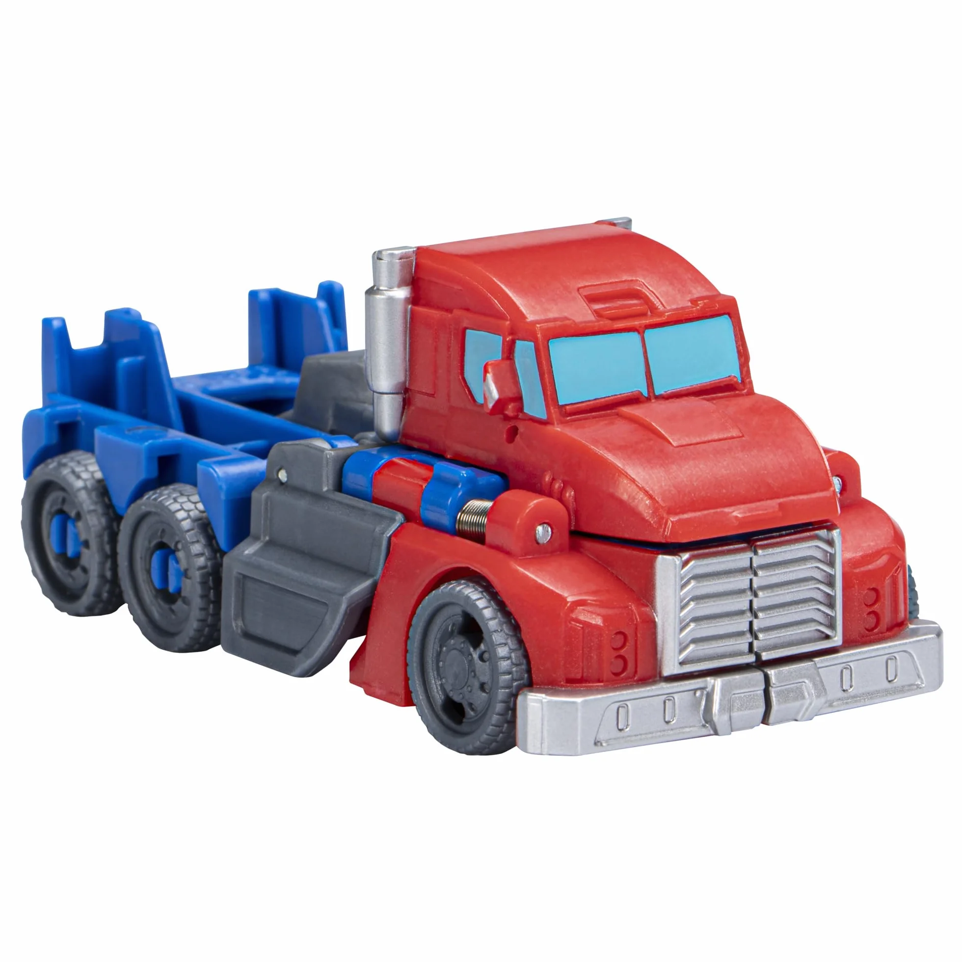 Transformers EarthSpark Figura Optimus Prime 10 cm Cambiador 1 Paso Giro Robot