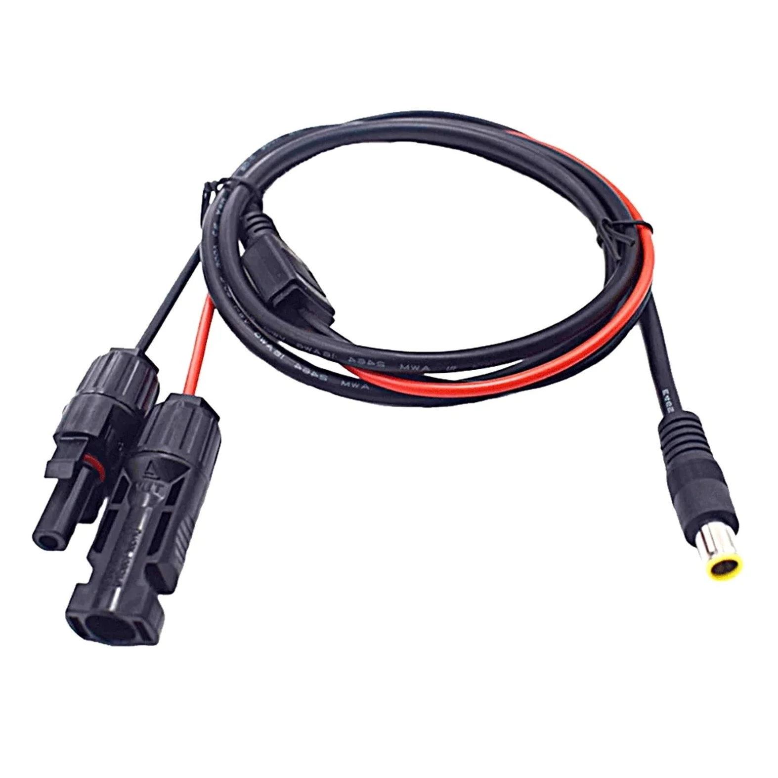 DC7909 DC8.0 Enchufe a conector solar Mc-4 Conversión Células Solares Almacenamiento de Energía Cableado de Batería Cables de Sistema Solar Fotovoltaico (1 PCS DC8 a Mc4)