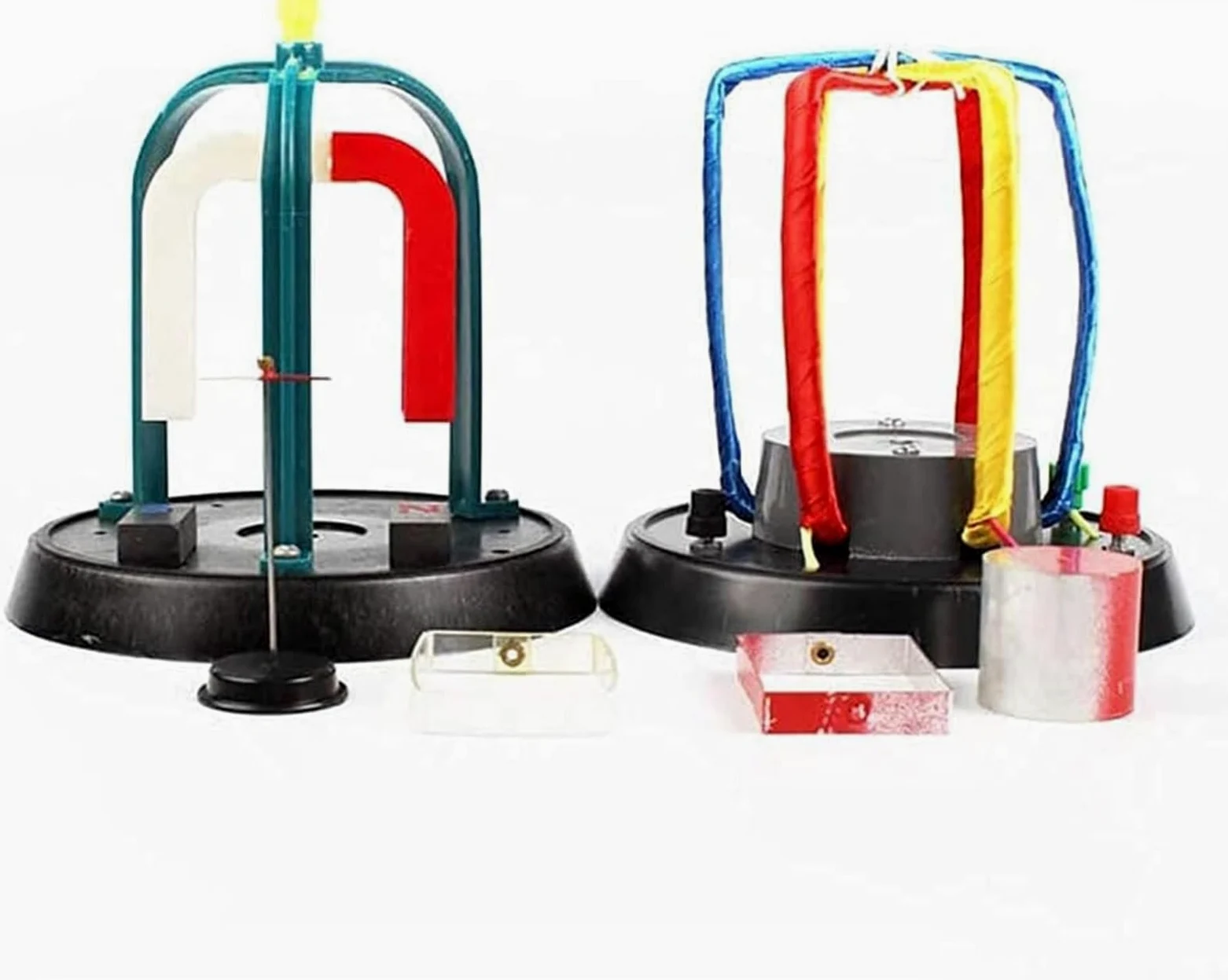 Demostrador de principio motor trifásico, equipo experimento física electromagnética for enseñanza en laboratorio
