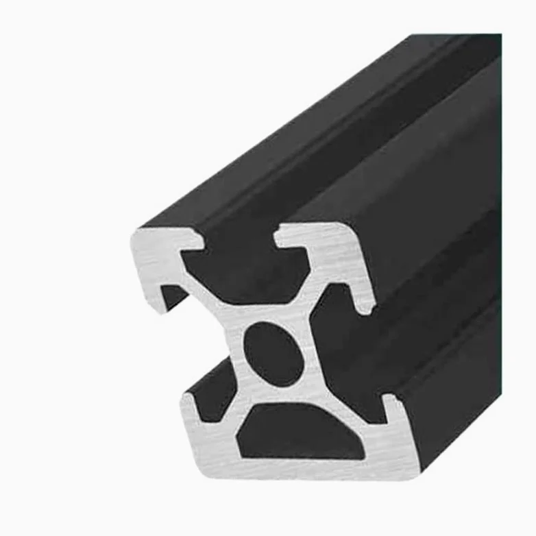 OB-2020N1-b Perfil De Aluminio Con Ranura En T, Marco DIY, Máquina Extrusión Riel Lineal, Metal, Sellado for Impresora 3D CNC, 1 Ud(900mm)