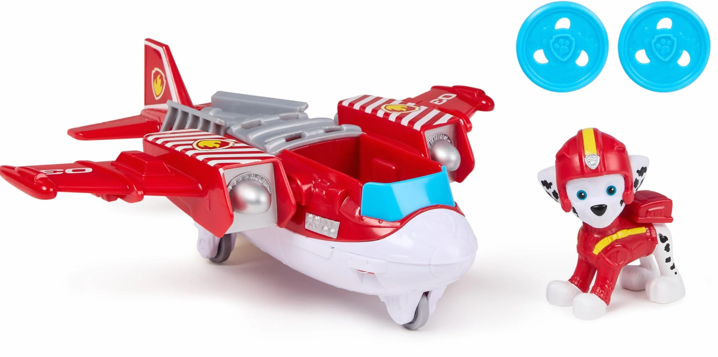 Paw Patrol Patrulla Canina Pack Figura Marshall Air Rescue HIDROAVIÓN Lanza PROYECTILES Juguetes Regalo Niño 3 años+