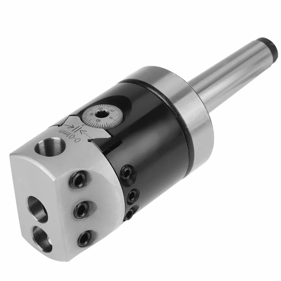 Cabezal de mandrinar 50 mm orificio 12 mm con puntas de carburo vástago 12 mm juego para fresadora