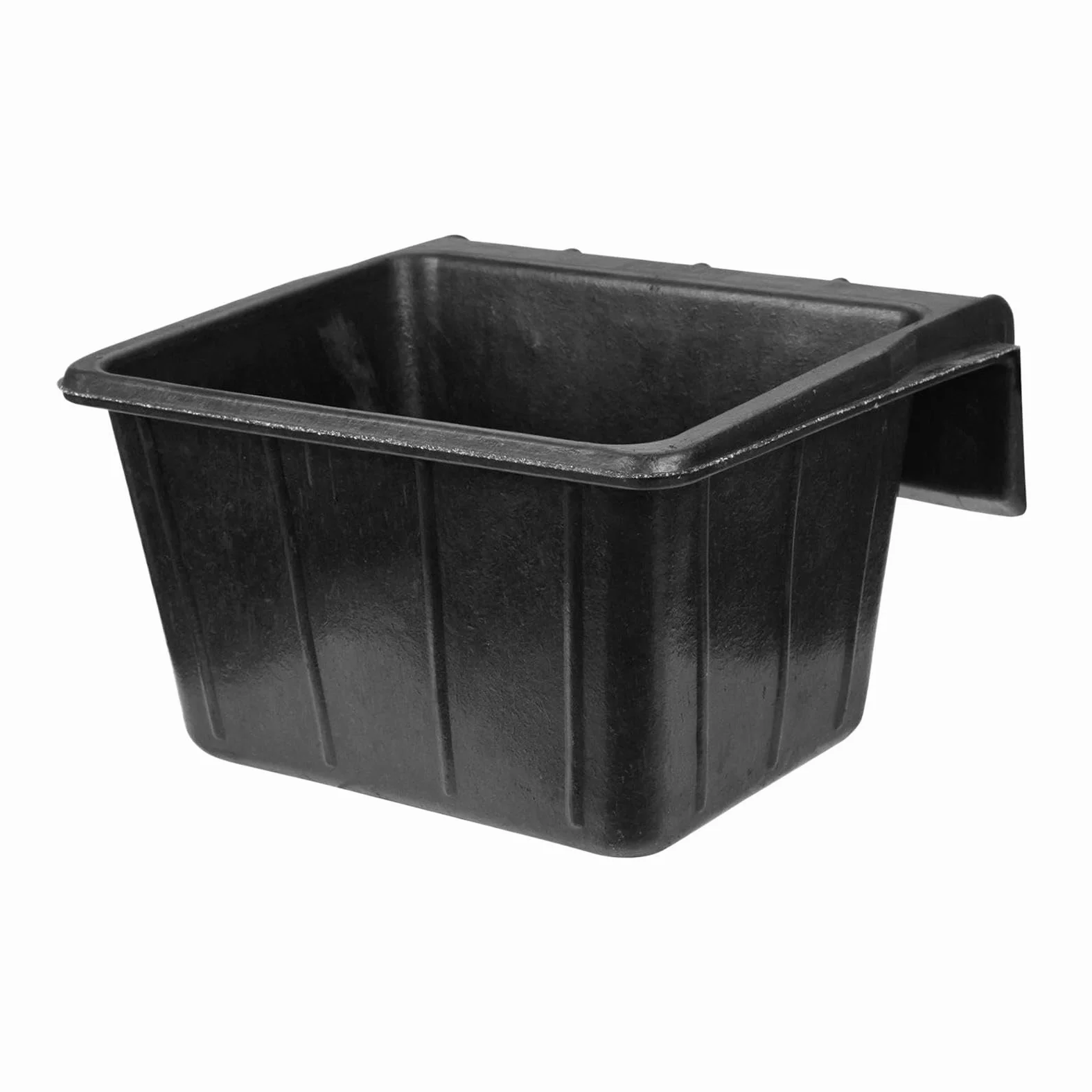 Comedero de Goma para Caballos, Cerca, Cubo de Alimentación para Establos, Ganado Y Ciervos