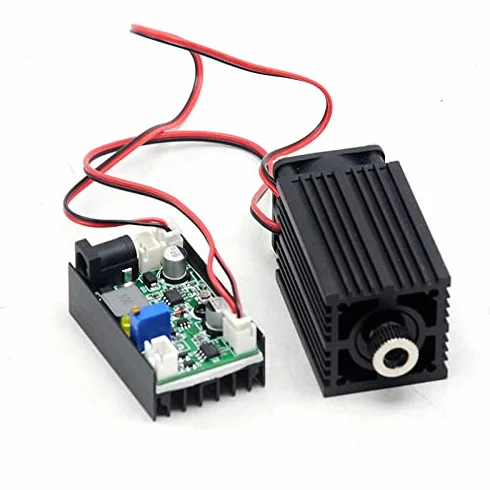 33mmx50mm DC12V Focalable 1W 1000MW 850nm infrarrojo IR Módulo de diodo láser Dot W Fan DE ENFRIENCIA Y OUTRO Ttl Trabajando a Largo Plazo