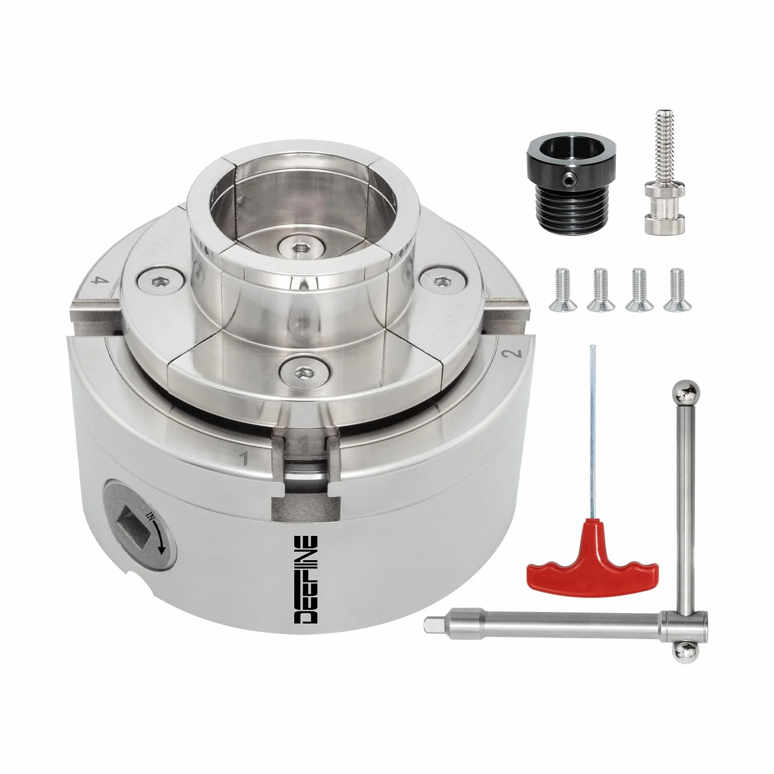 Mandril de Torno Diámetro del Portabrocas 100mm Mandril autocentrante para mandril de torno M33 y M18(1)