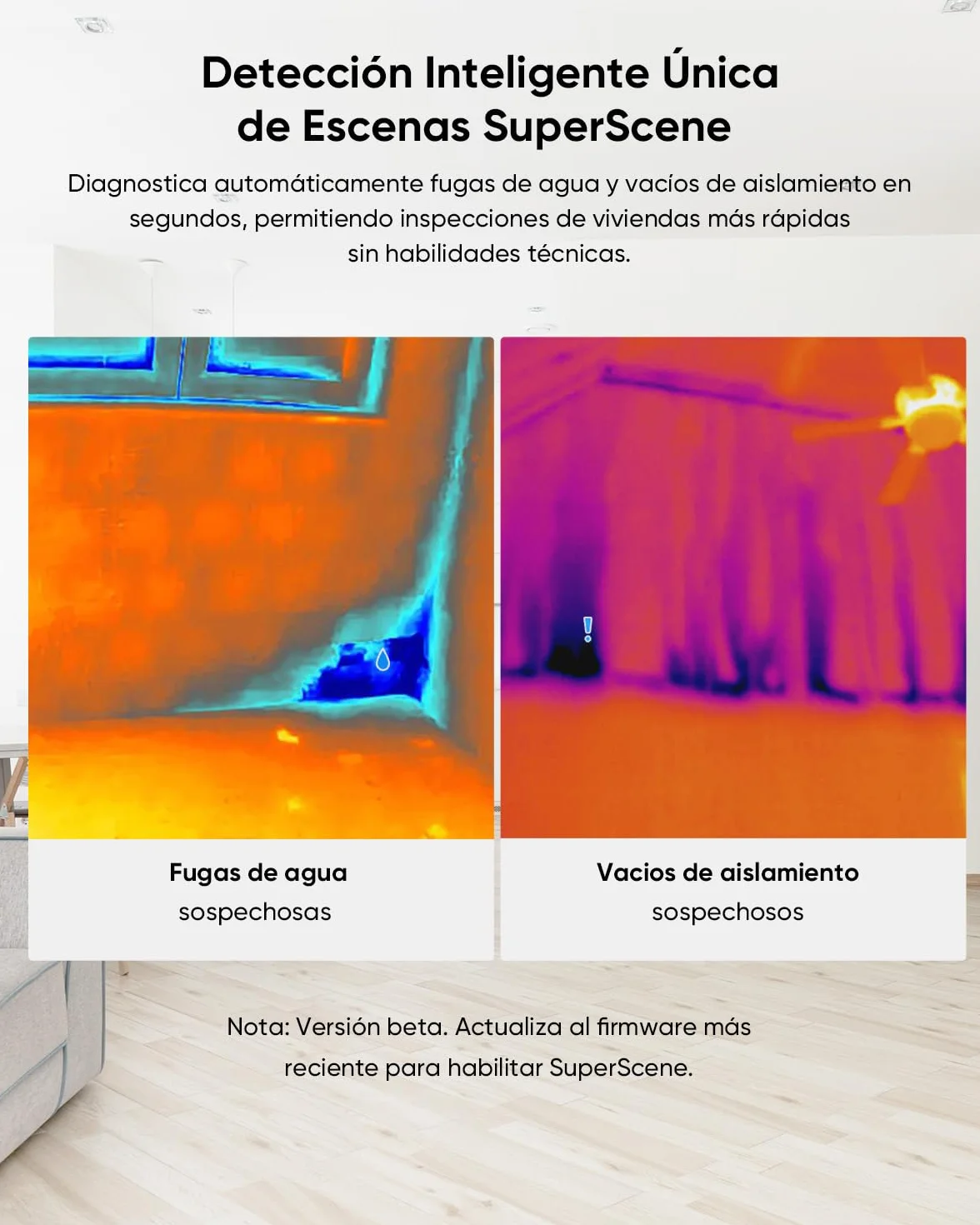 Cámara termográfica compacta HIKMICRO E03 de bolsillo, resolución SuperIR de 240 x 240 con cámara óptica, resolución IR de 96 x 96/9216 píxeles, 25 Hz y con pantalla táctil de 3,5", IP54,-20 ℃ a 350 ℃