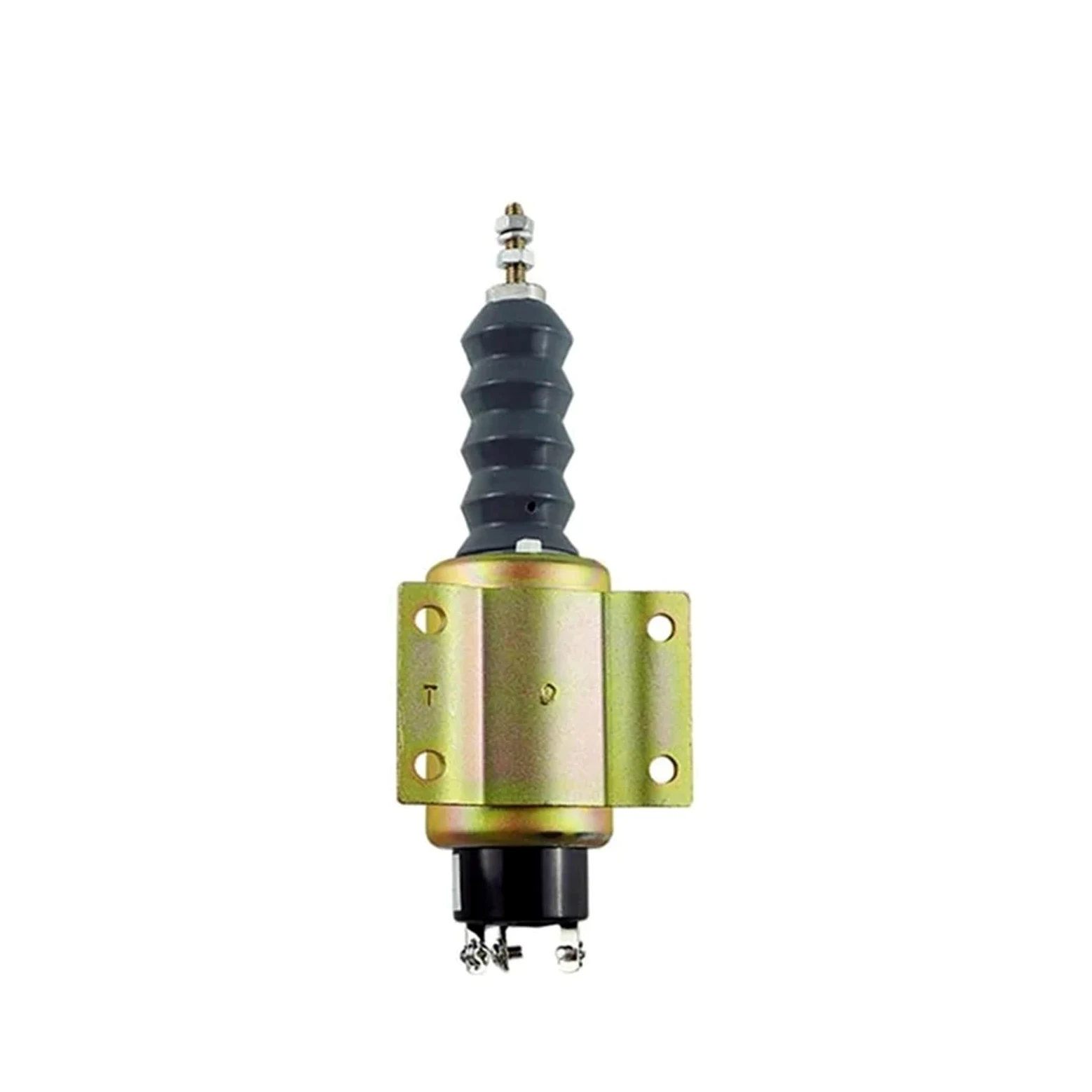 solenoides Solenoide de Parada de Apagado de Combustible de Bobina de Piezas de Motor diésel SA-5174-12 12V/24V SA-3838-24 (Color : 24V)