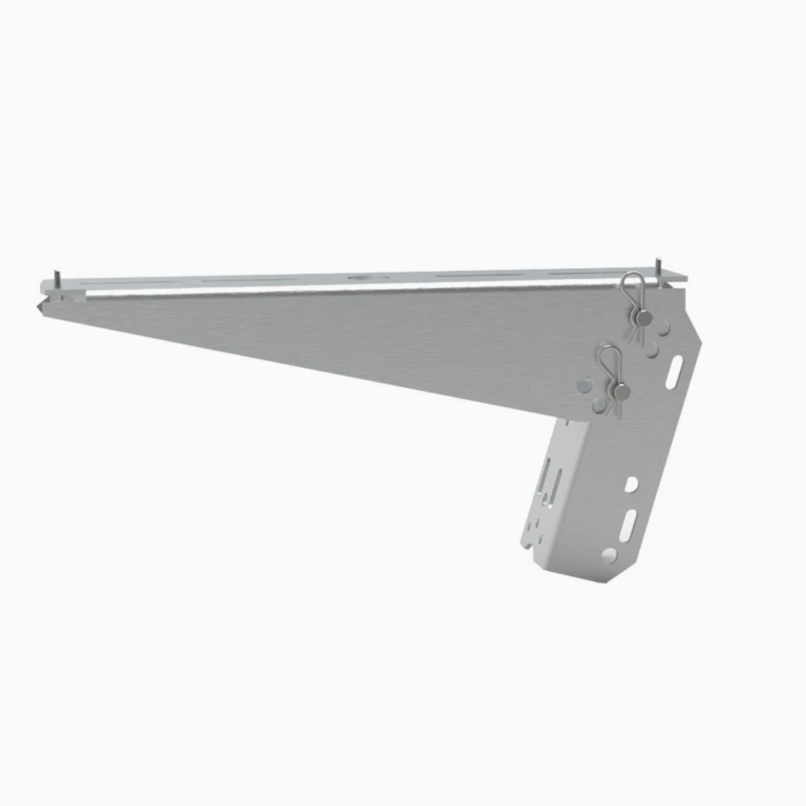 Estructura de montaje en pared de panel fotovoltaico modificable, paréntesis de aluminio fuerte para recolección de energía reforzada y montaje simple, soporte de montaje de panel solar montado en la