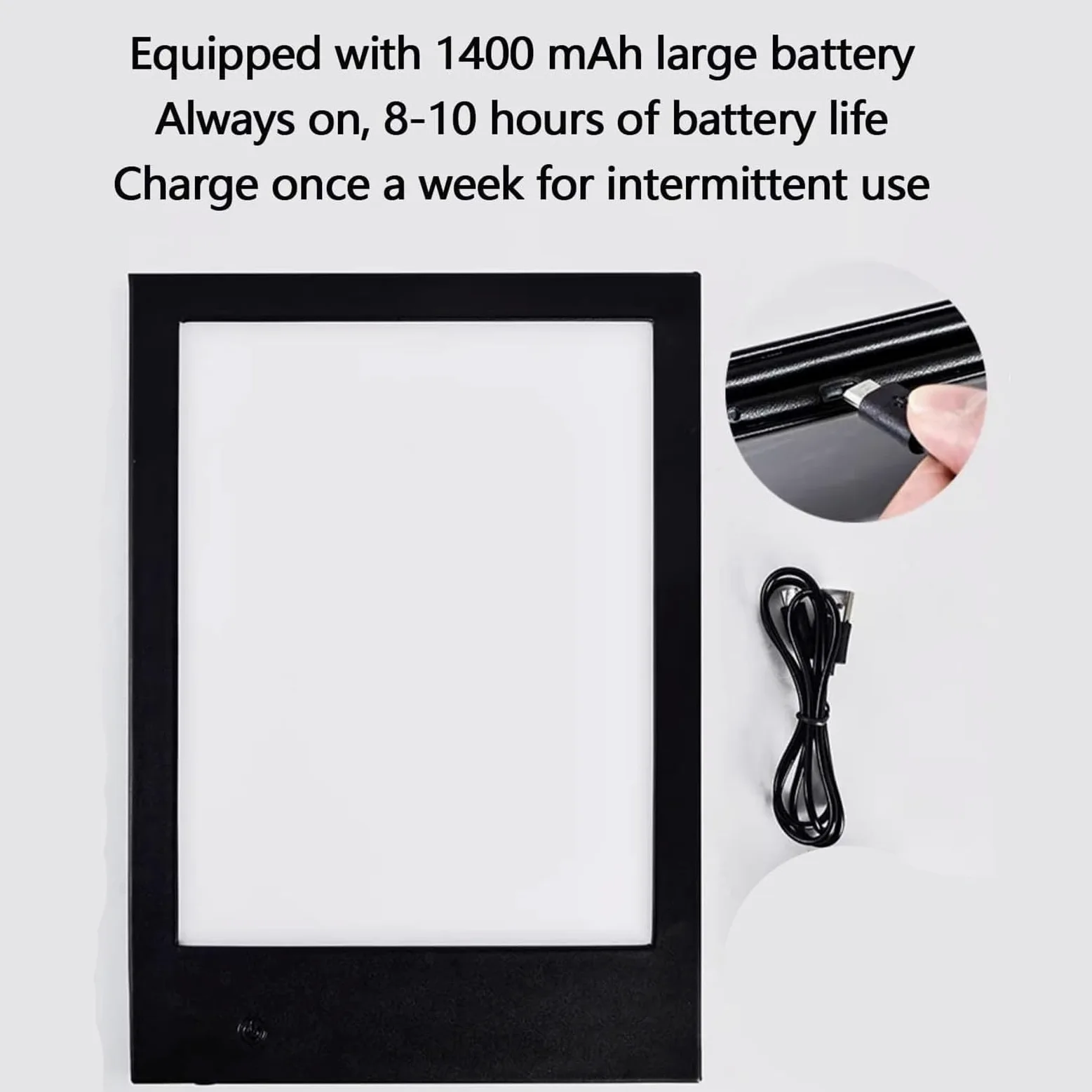 Cubiertas de menú iluminadas con LED, soporte retroiluminado para menús de panel individual/doble con protectores de piel sintética, soporte de menú comercial para restaurantes