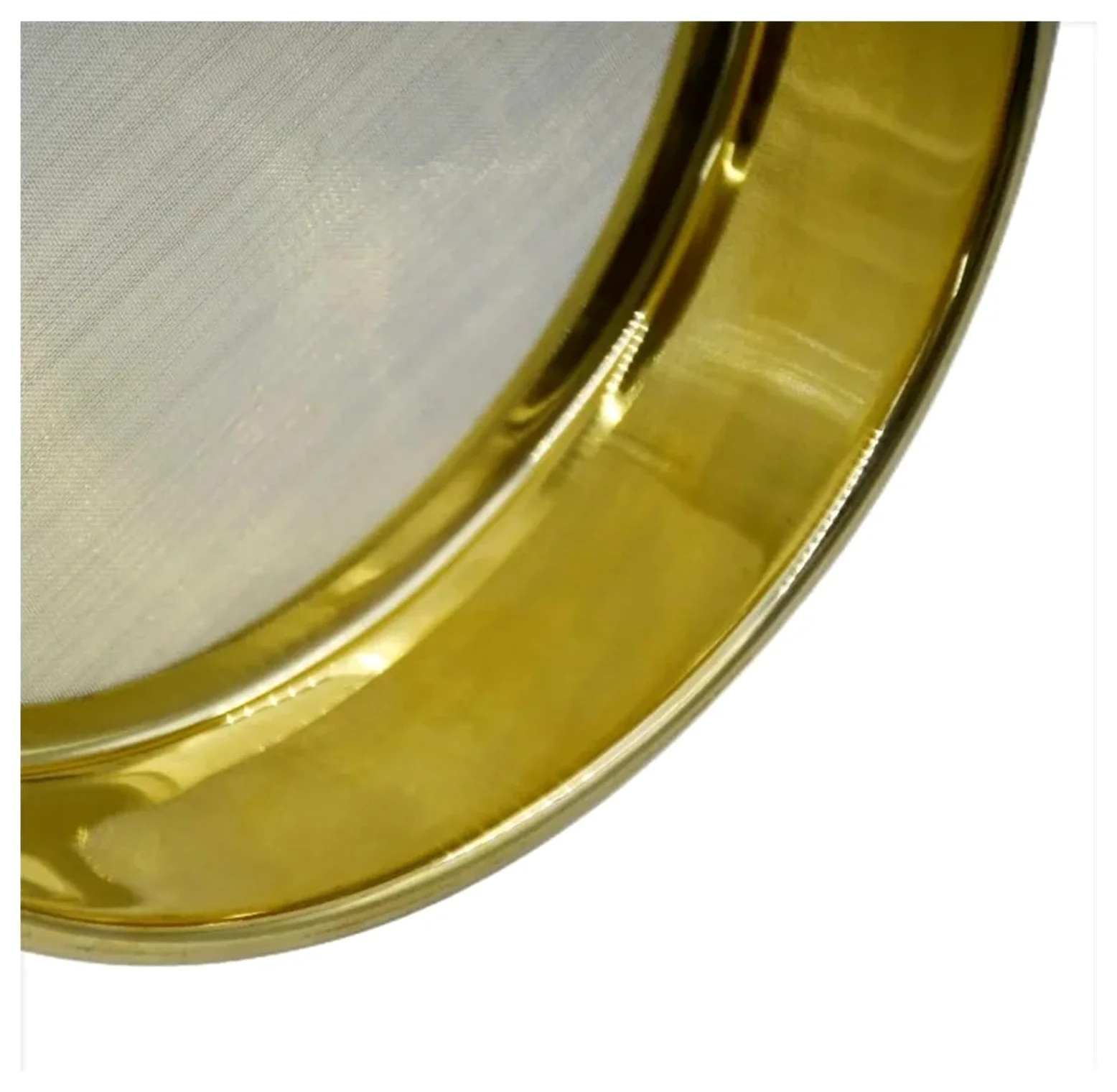 Tamiz de prueba de cobre, tamiz de laboratorio de 20cm, marco inoxidable de malla 12-200 for análisis, 1 unidad(180 mesh)