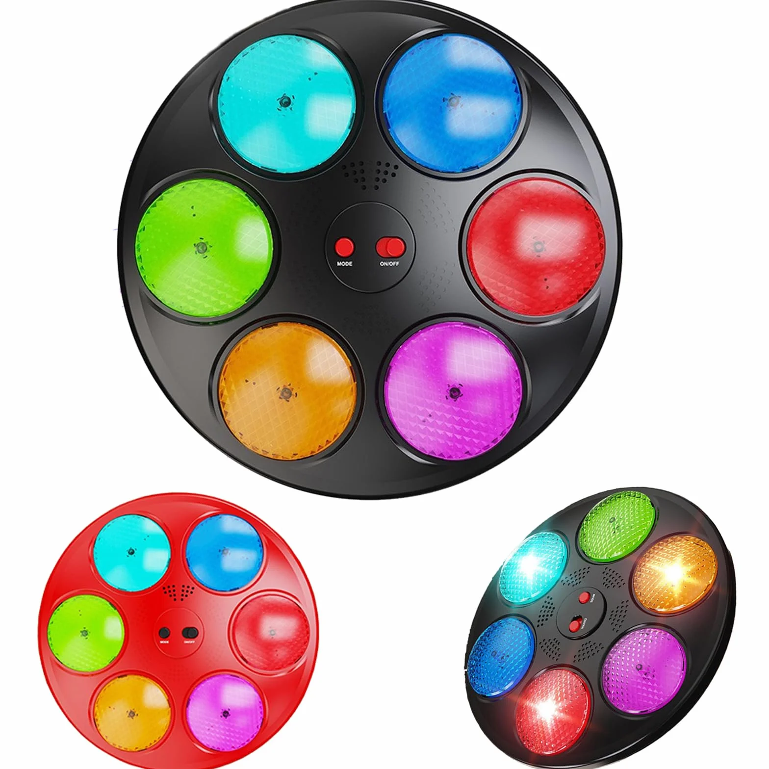 Juego de Memoria Electrónica con Luces y Sonidos, Juguete Interactivo de 3 Modos para Viajes, Aula y Fiestas