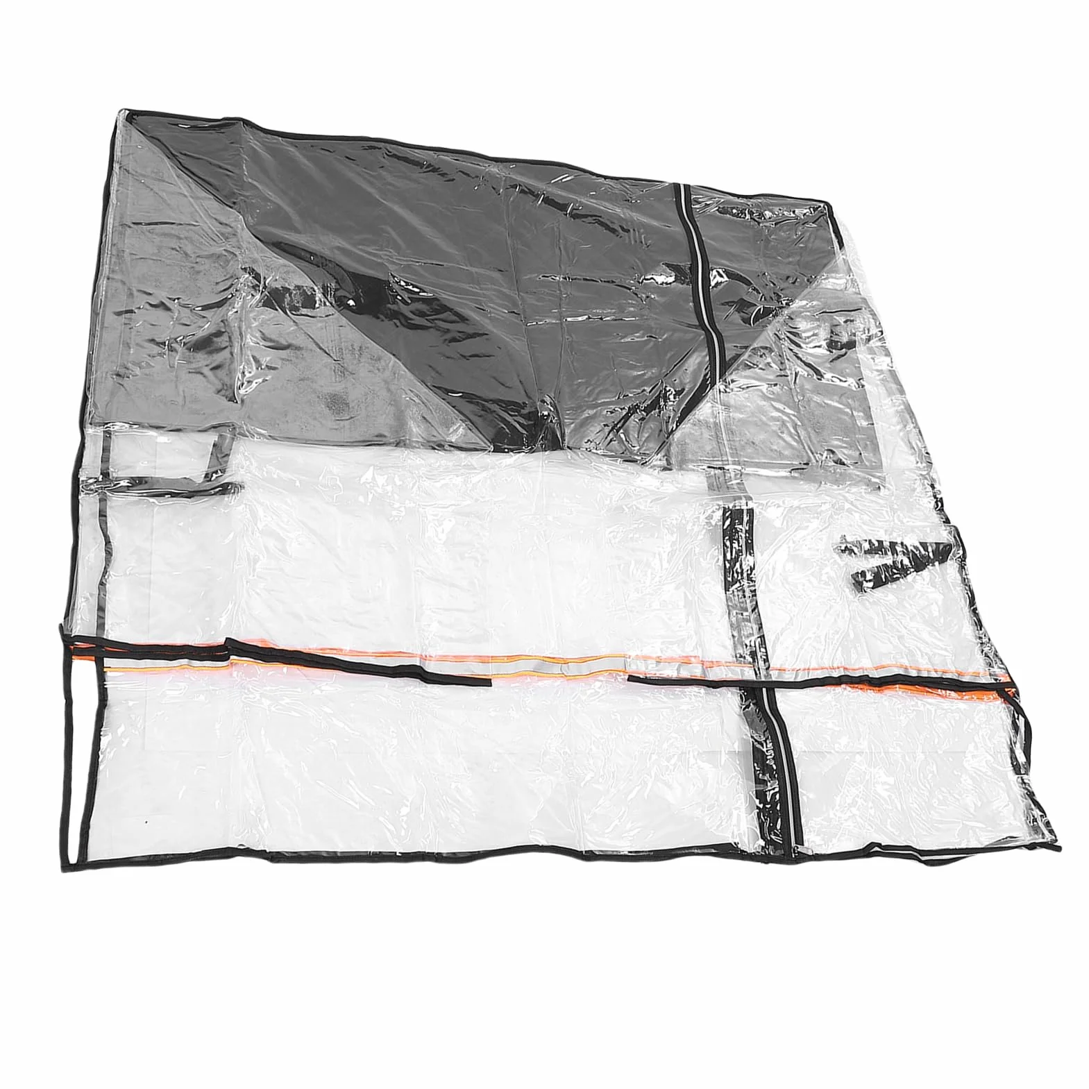 Focket Cubierta de la carretilla elevadora para la lluvia, todo el tiempo Uso EVA transparente Cubierta de la carretilla elevadora para la lluvia Recinto de la cabina