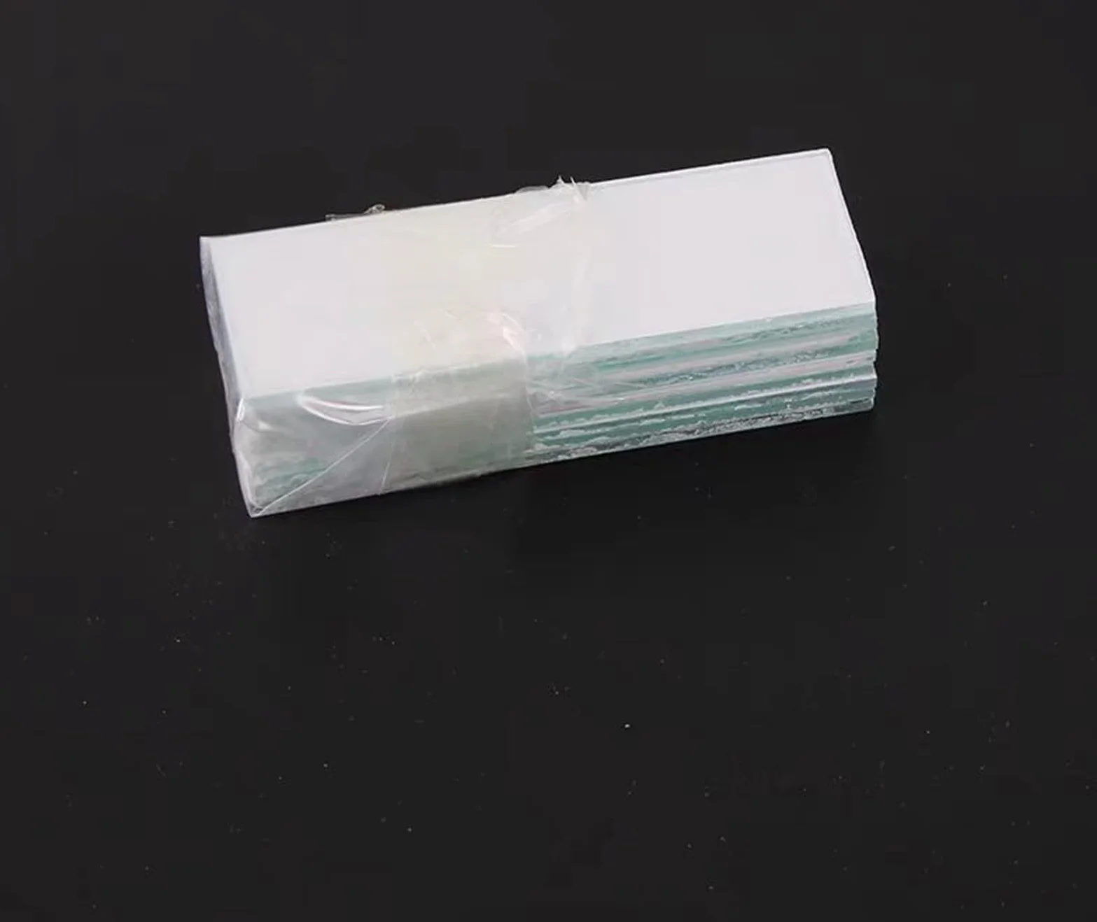 Placa de gel de sílice for cromatografía en capa fina Lab HF254, losa de vidrio TLC que contiene placa de gel de sílice de desarrollo de color fluorescente(50x200mm 20pcs)