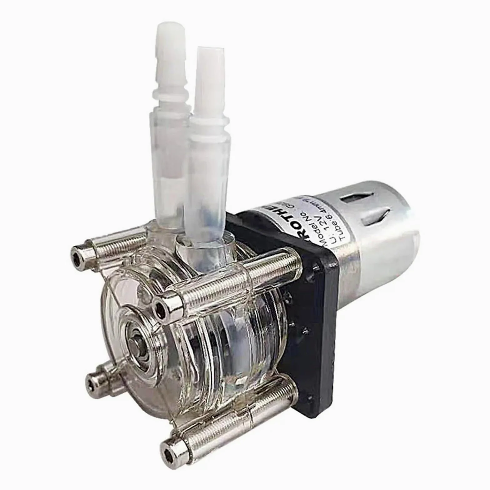 Bomba Peristáltica Bomba dosificadora peristáltica for agua analítica de acuarios y laboratorios (0 a 500 ml/min)(L bracket,24V)