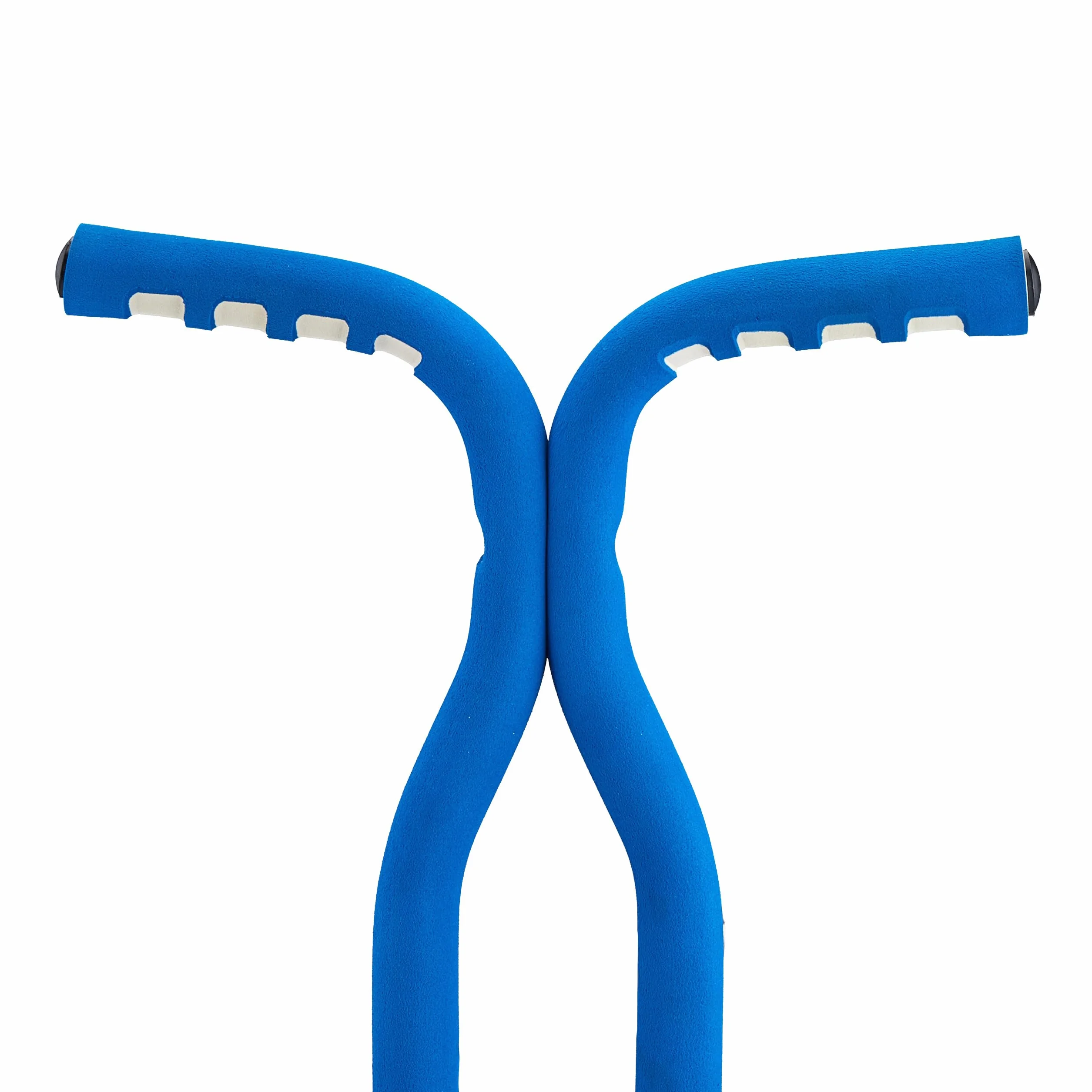 Relaxdays Pogo Saltarín Niños hasta 60 kg, Acolchado, Antideslizante, Acero Inoxidable, Azul