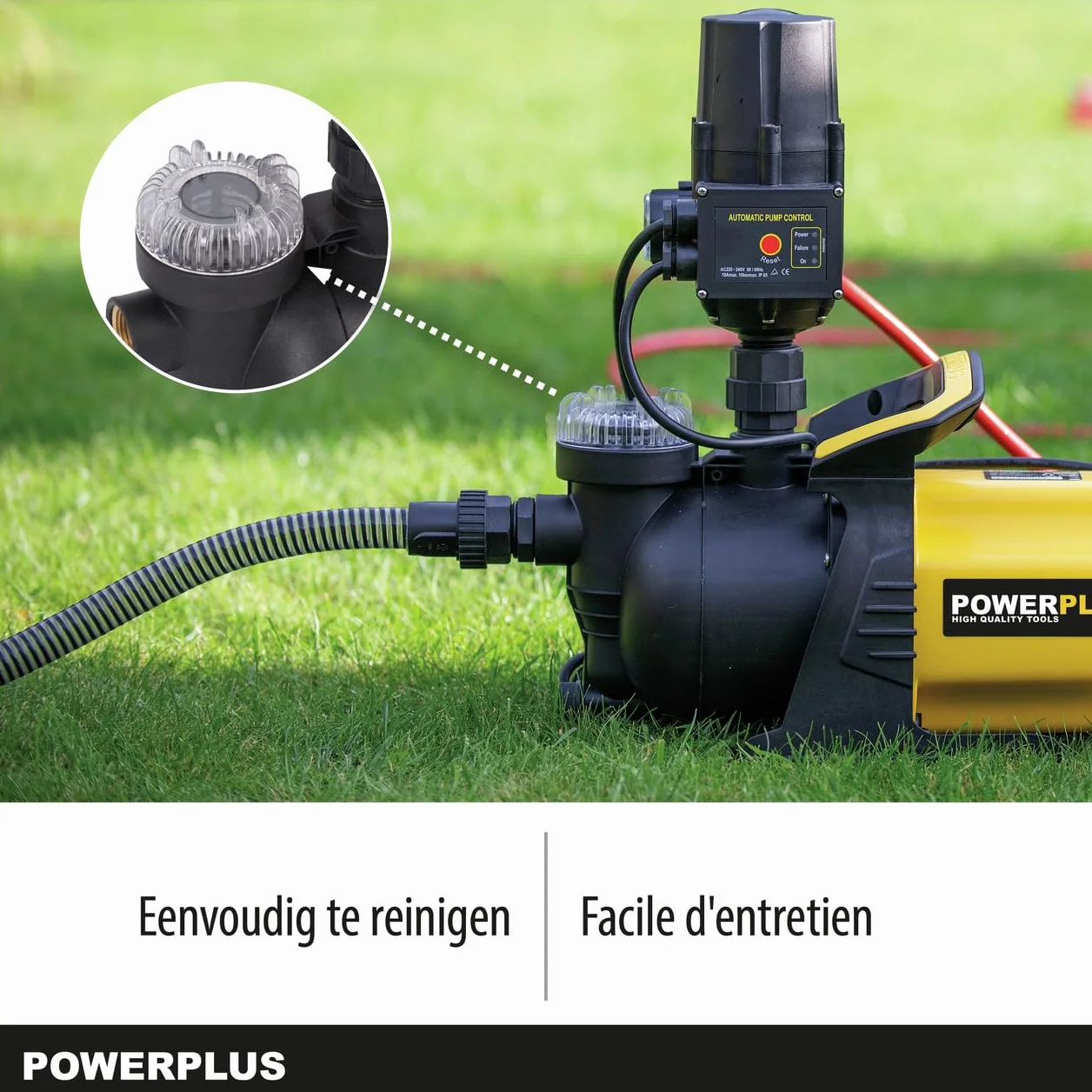 POWERPLUS POWXG9561 - Bomba de jardín 600w