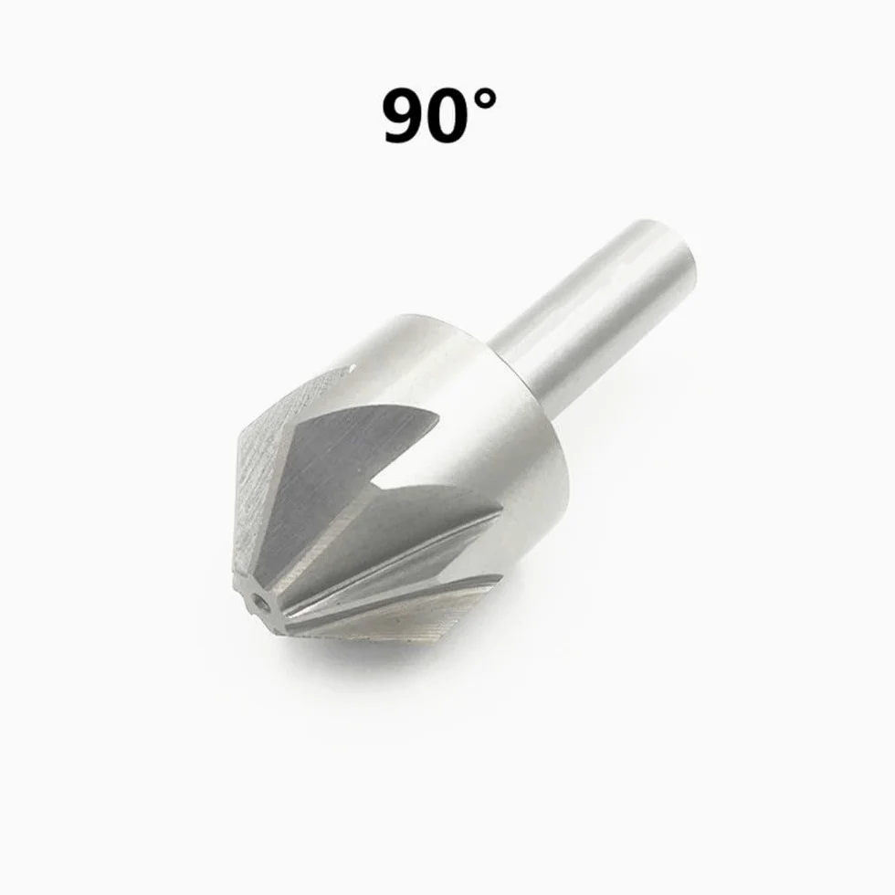Brocas avellanadas de 60/90/120 grados, HSS, fresa chaflán 6-50 mm diámetro, desbarbado acero alta velocidad(90 degrees,45.0mm)