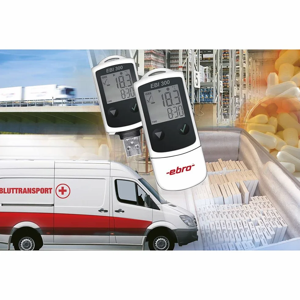 Datalogger EBRO EBI 300 - Datalogger Calibrado ENAC - Incluye Certificado de Calibración Acreditado