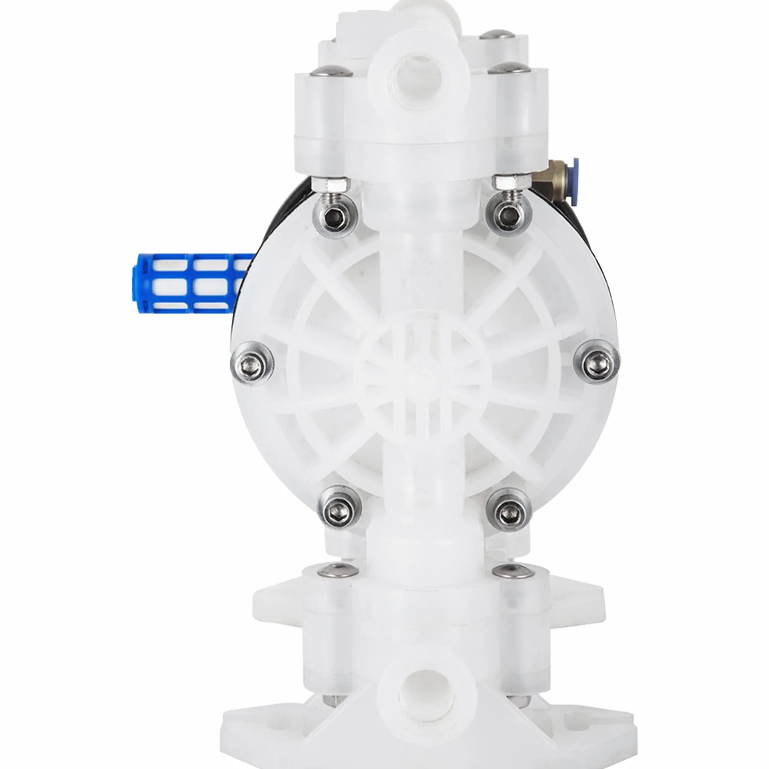 VEVOR Bomba Neumática de Doble Diafragma, QBY4-15 Bomba de Aire con Diafragma de 12,7 mm, Aplicación Amplia para Transporte de Materiales