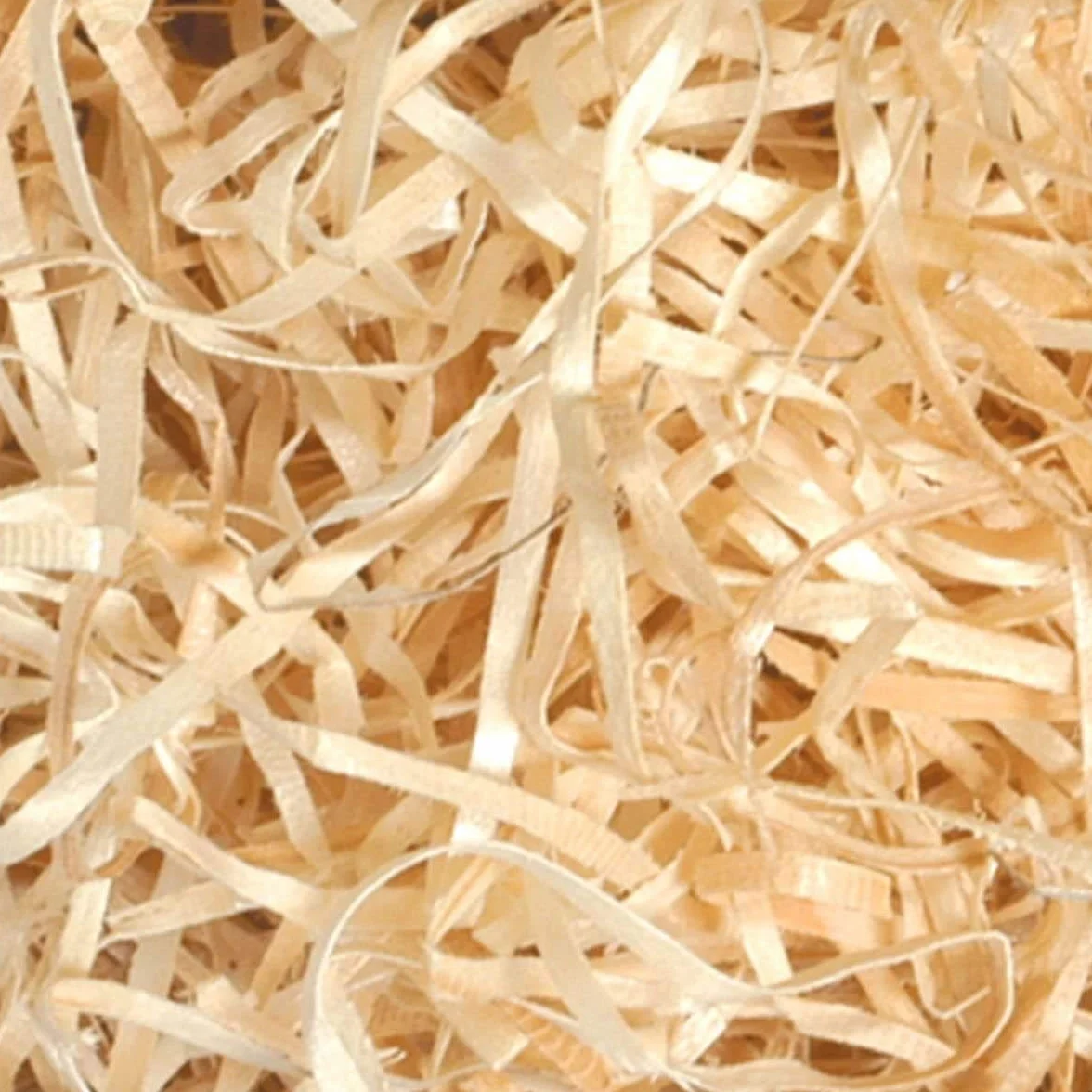 Lana de Madera 2 Kilos Virutas Naturales para Relleno de Cajas de Regalo y Decoración