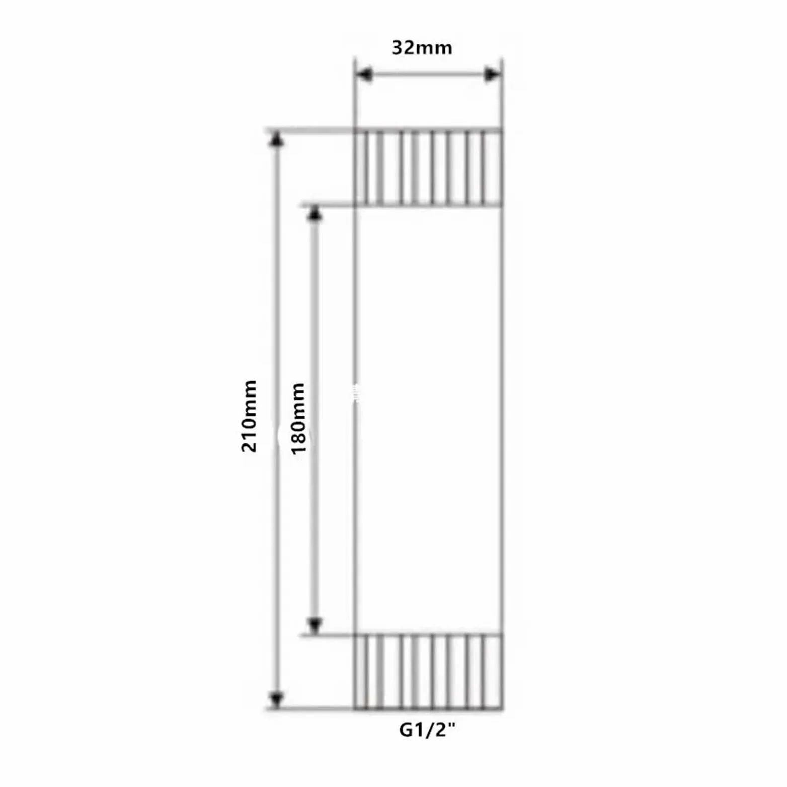 Medidor de caudal de líquido con Interfaz de Junta de plástico y Acero Inoxidable 304 LZM-15G, rotámetro de caudal de Aire Tipo Tubo de Agua(1-7LPM Liquid,Sus 304)