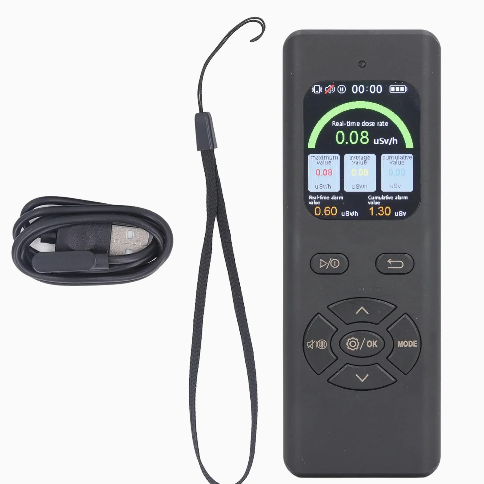 Detector de Radiación Nuclear de Alta Sensibilidad, Detector de Radiación de Contador de Geiger PortAblecounter para la Industria de la Decoración del Hogar