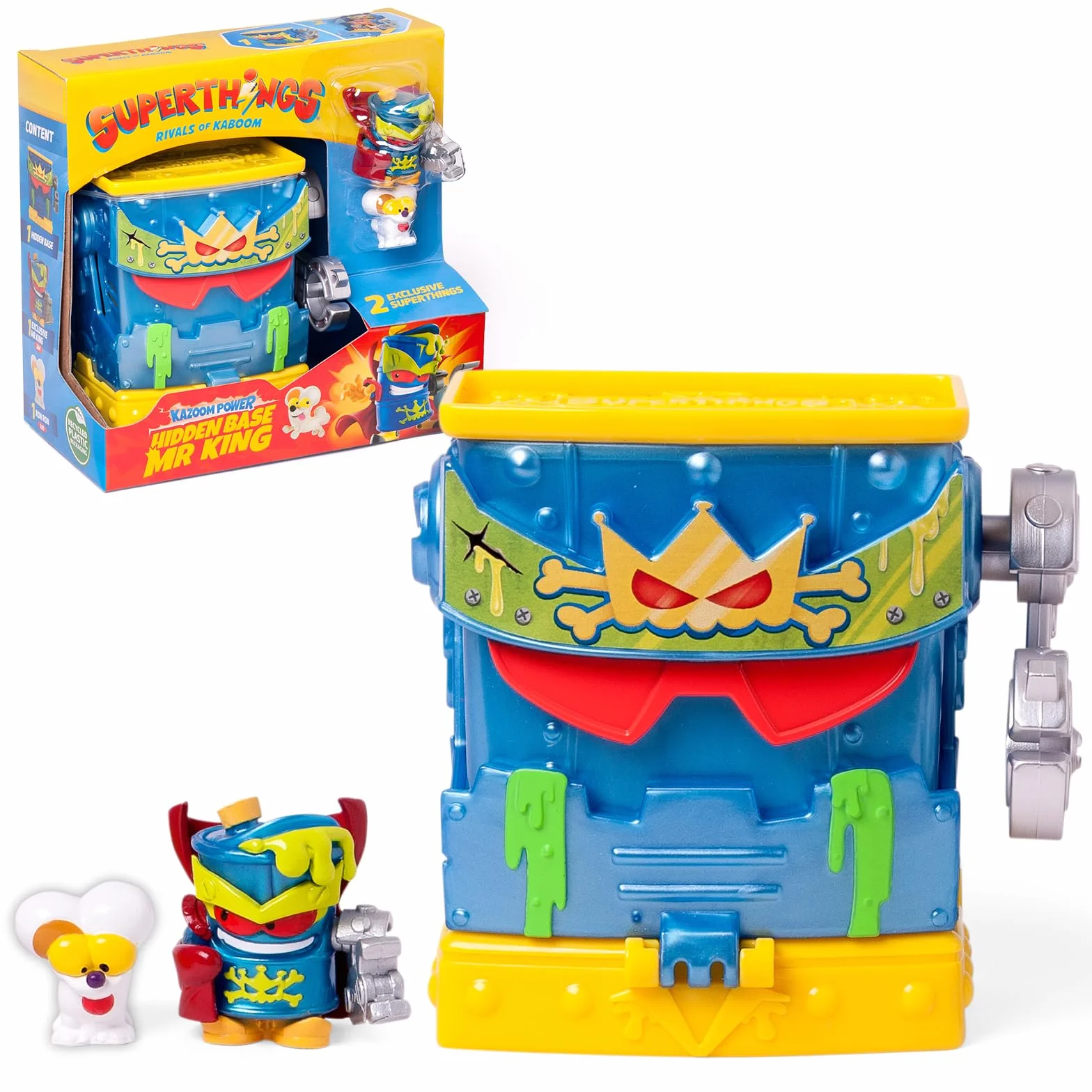 SUPERTHINGS KAZOOM Power Hidden Base Mr. King Guarida Serie TV