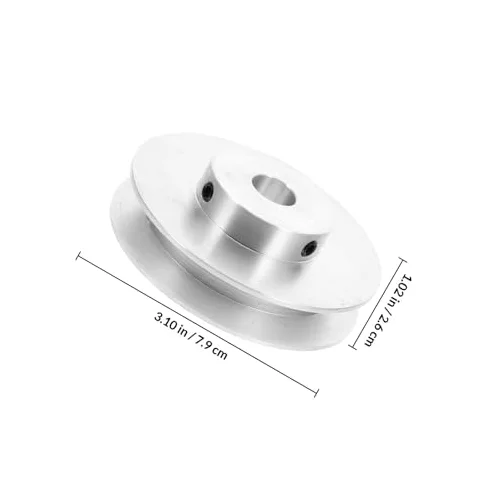 A-pe Rueda de polea de correa de ranura única para polea industrial de motor para sistemas de correa de transmisión, polea de alto rendimiento para aplicaciones de maquinaria